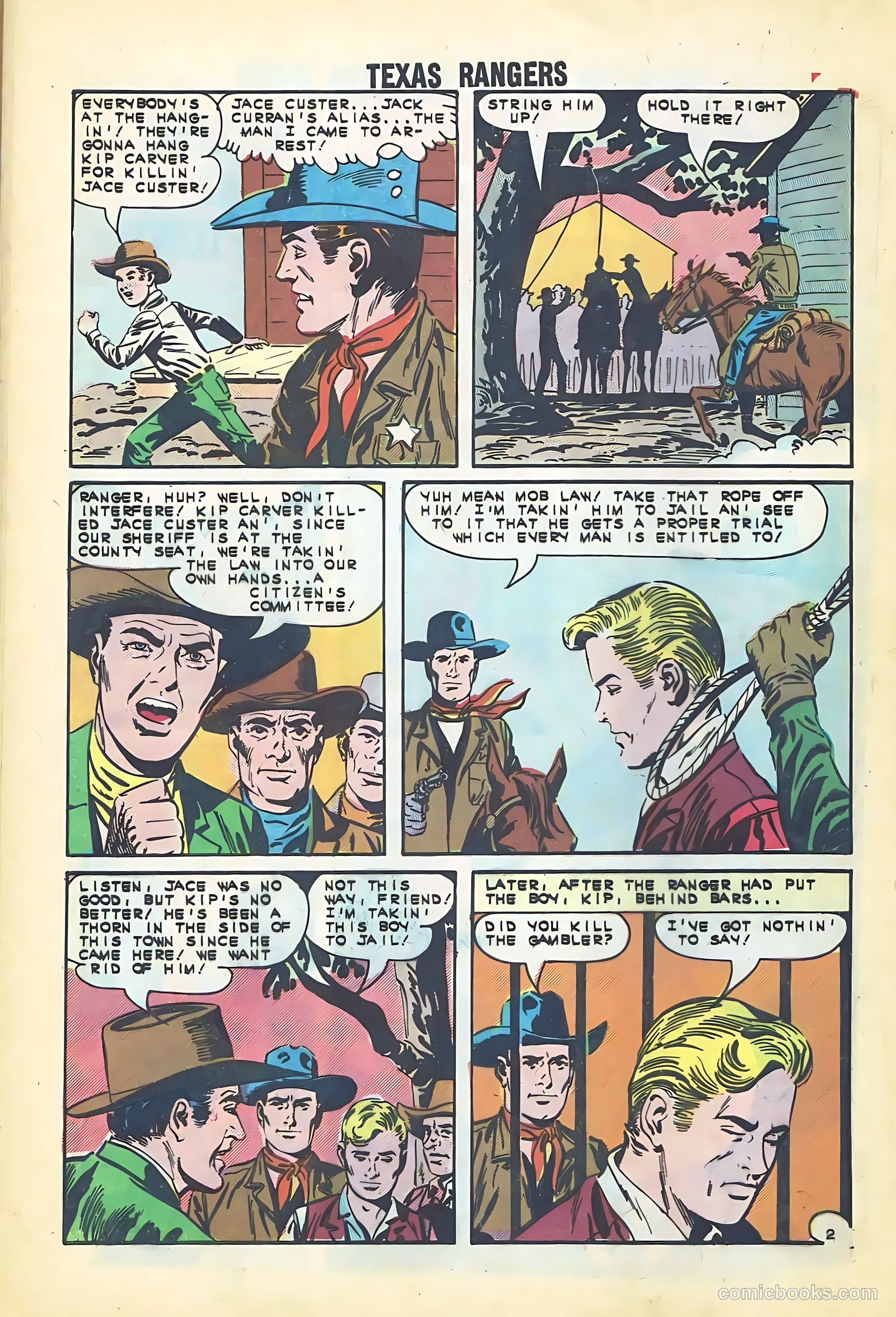 Texas Rangers in Action #42 — page 28 of 36