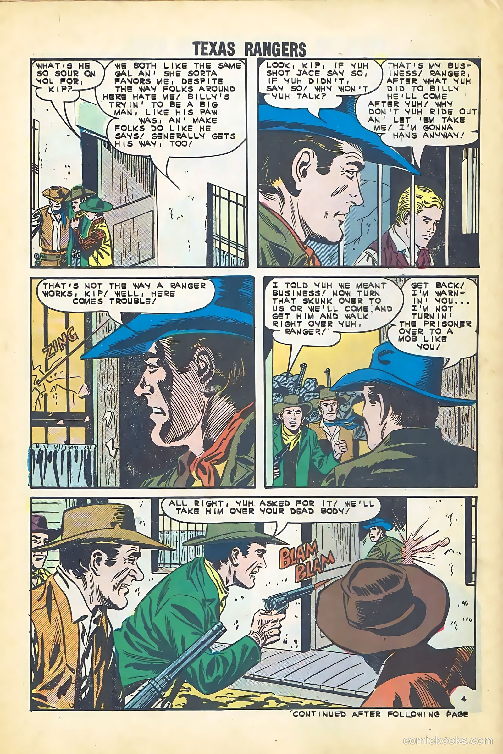 Texas Rangers in Action #42 — page 30 of 36