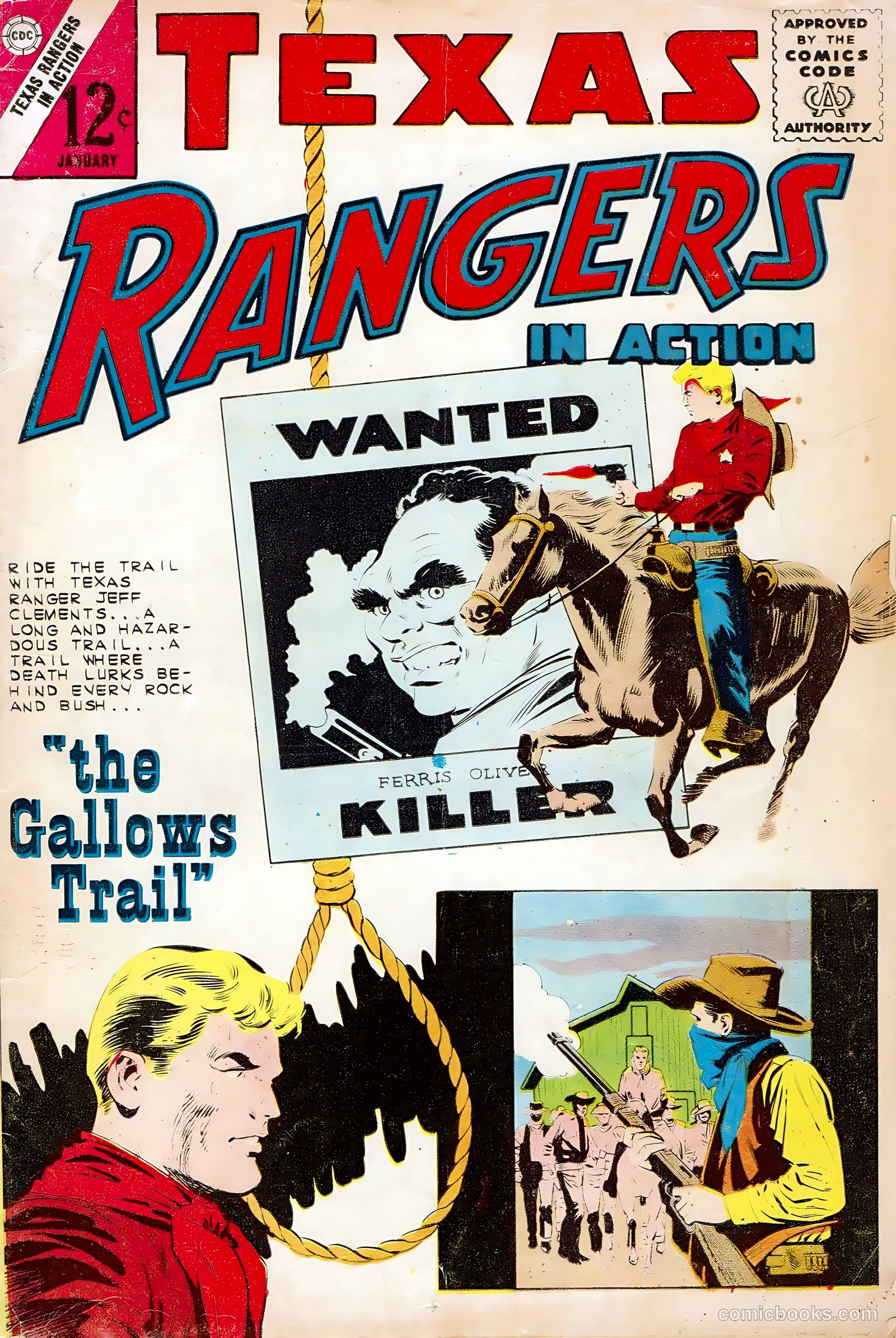 Texas Rangers in Action #43 — page 1 of 36