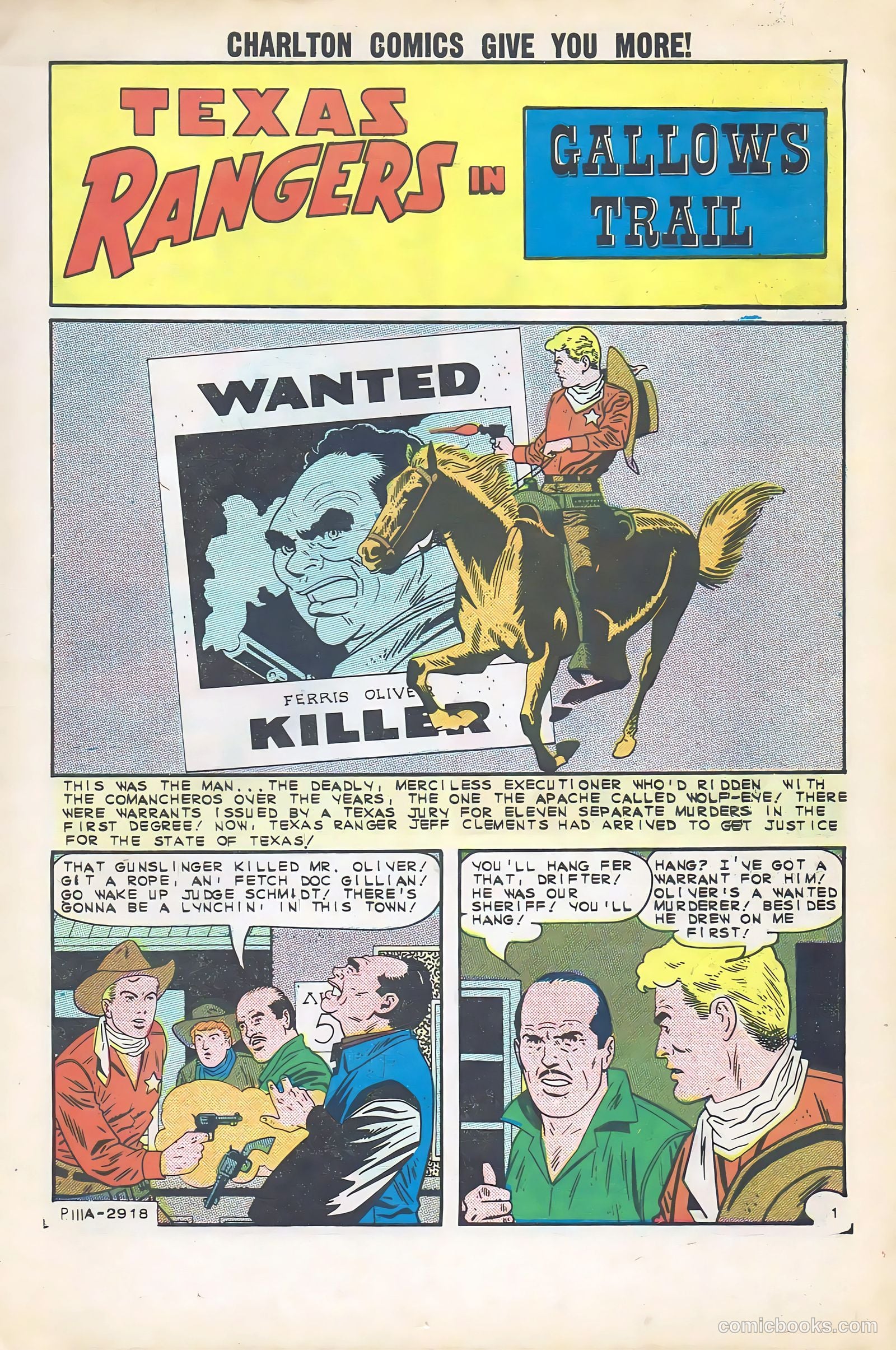 Texas Rangers in Action #43 — page 3 of 36