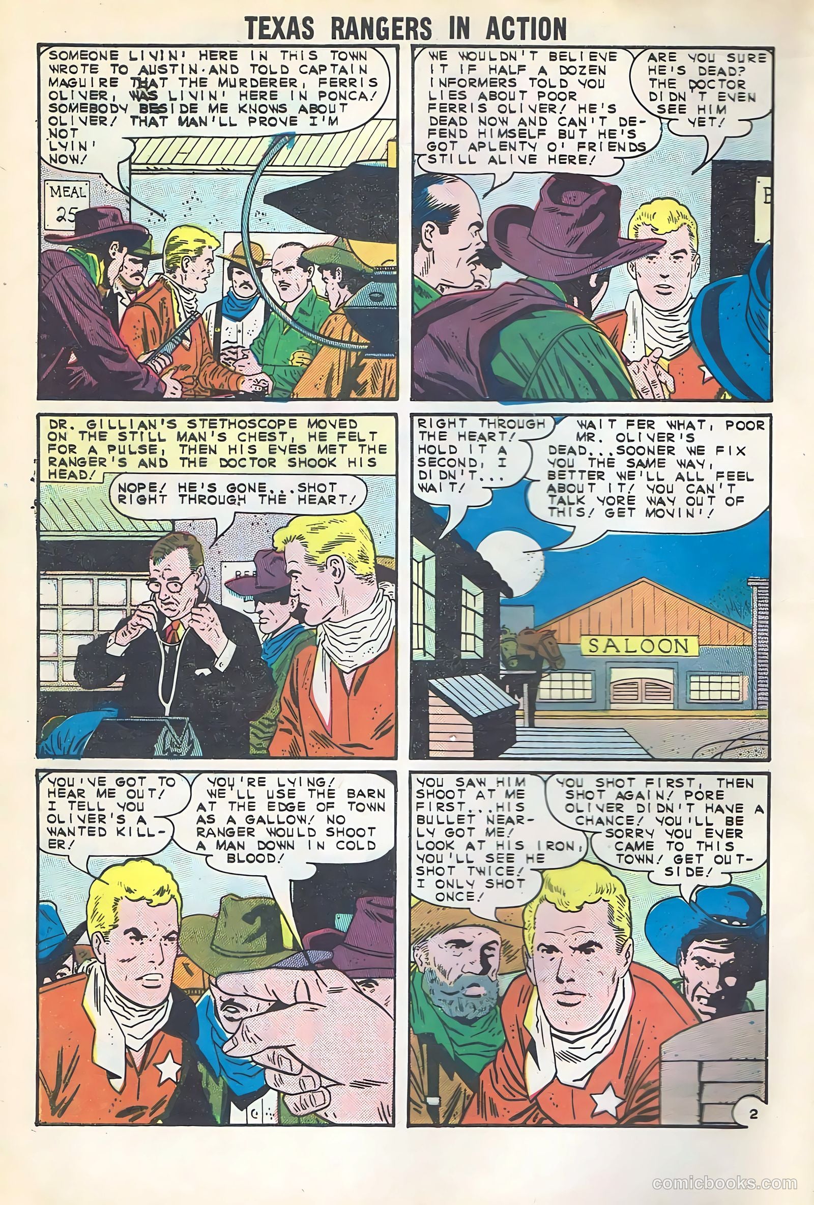 Texas Rangers in Action #43 — page 4 of 36