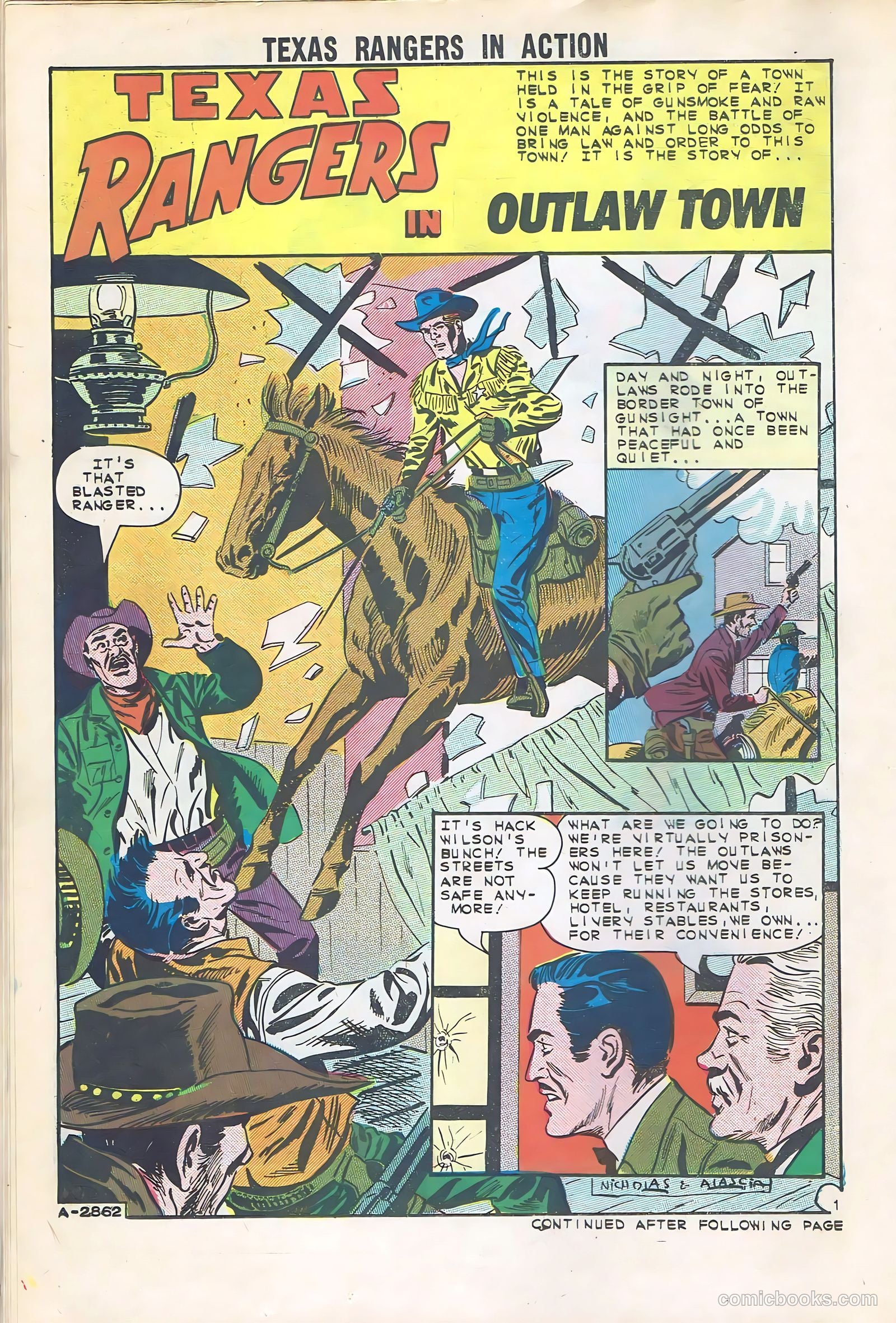 Texas Rangers in Action #43 — page 14 of 36