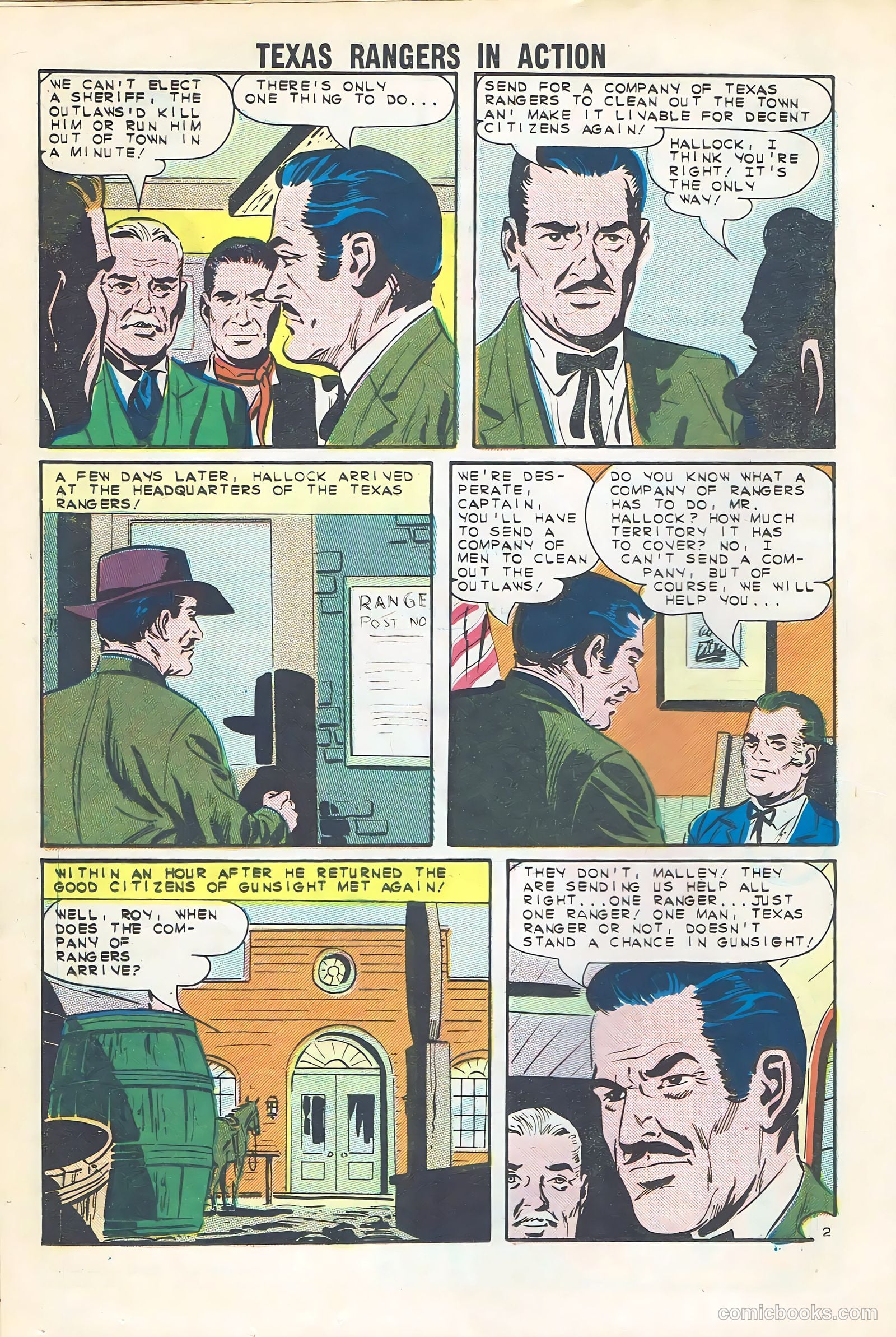 Texas Rangers in Action #43 — page 16 of 36