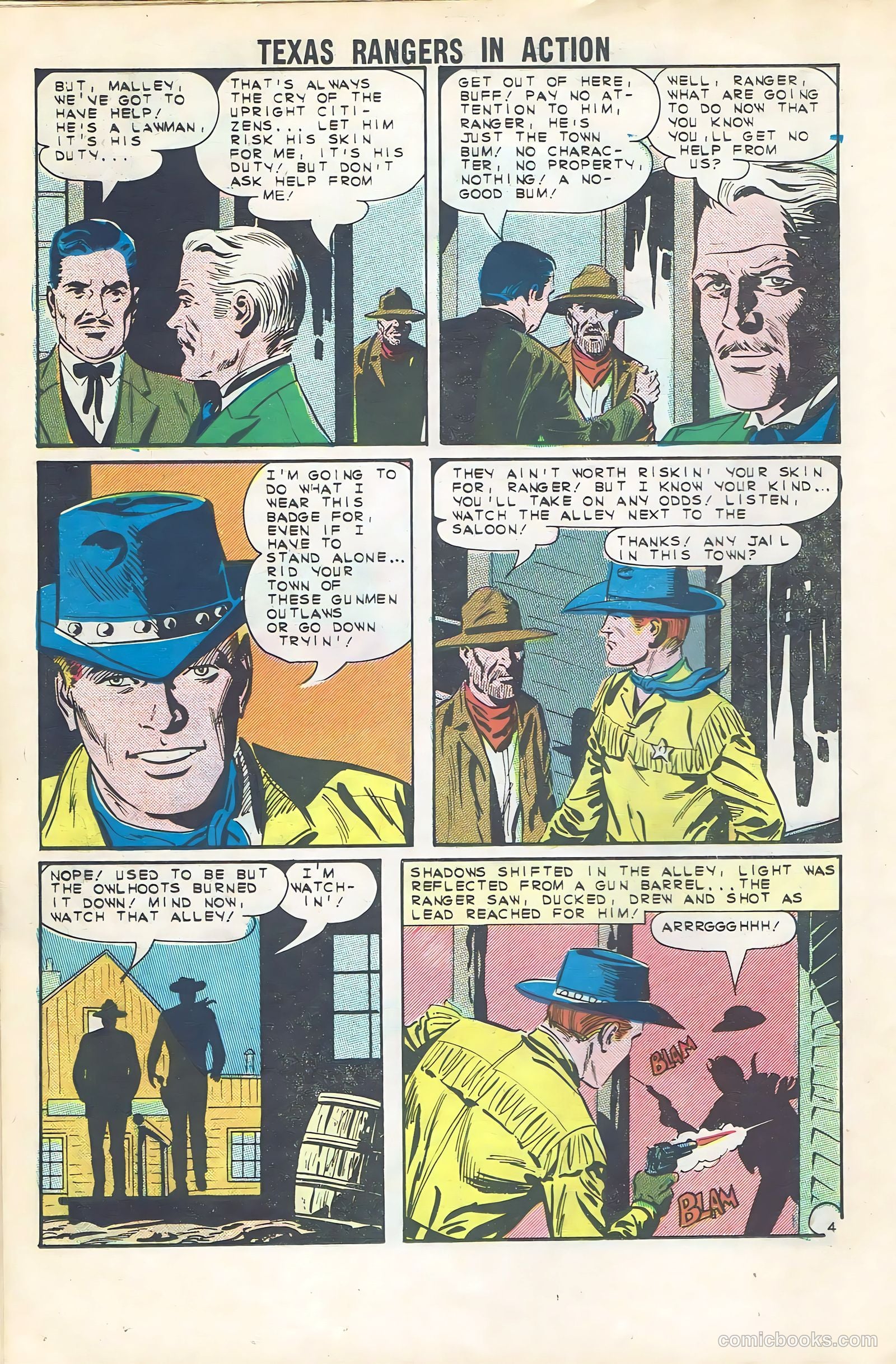 Texas Rangers in Action #43 — page 18 of 36