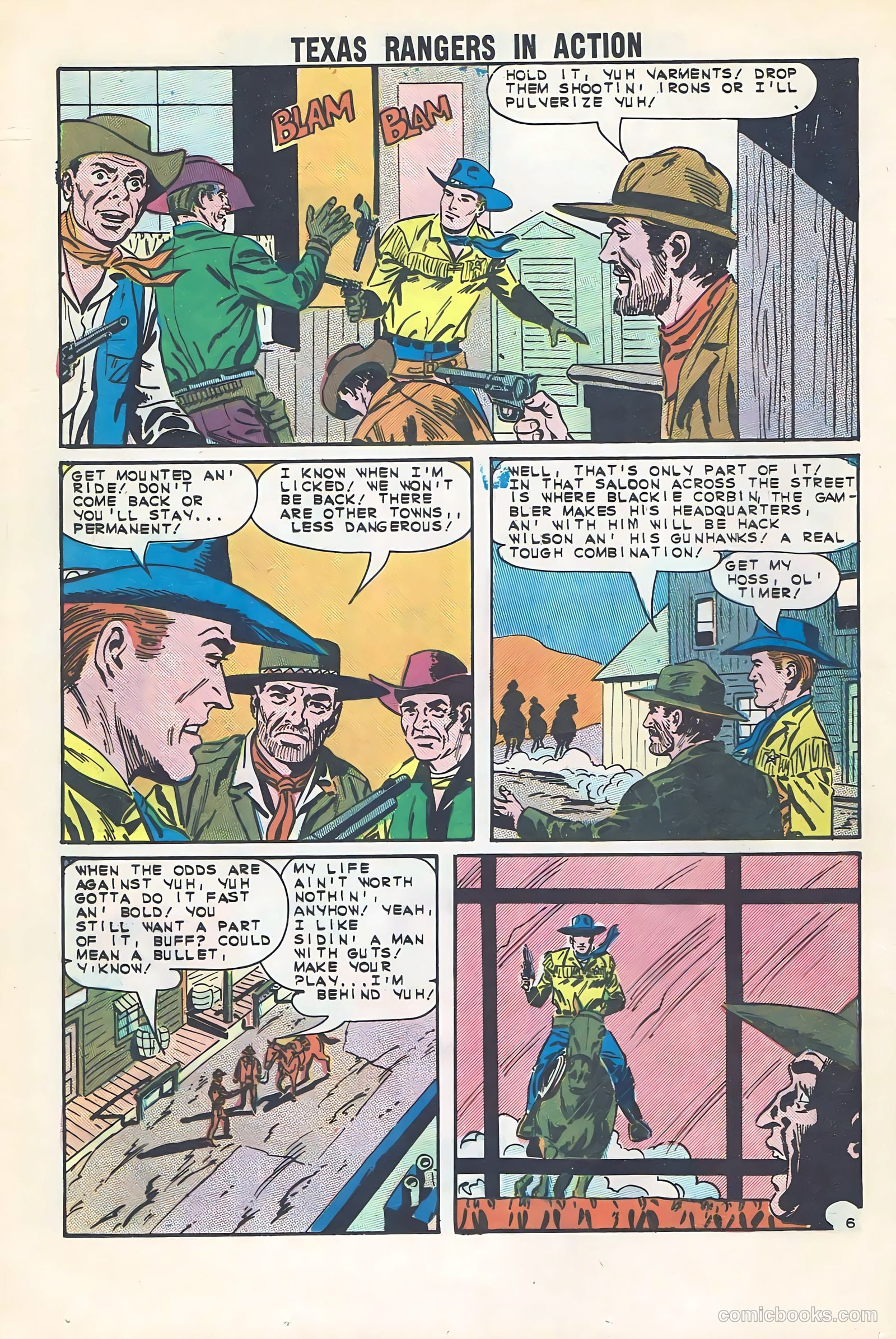 Texas Rangers in Action #43 — page 20 of 36