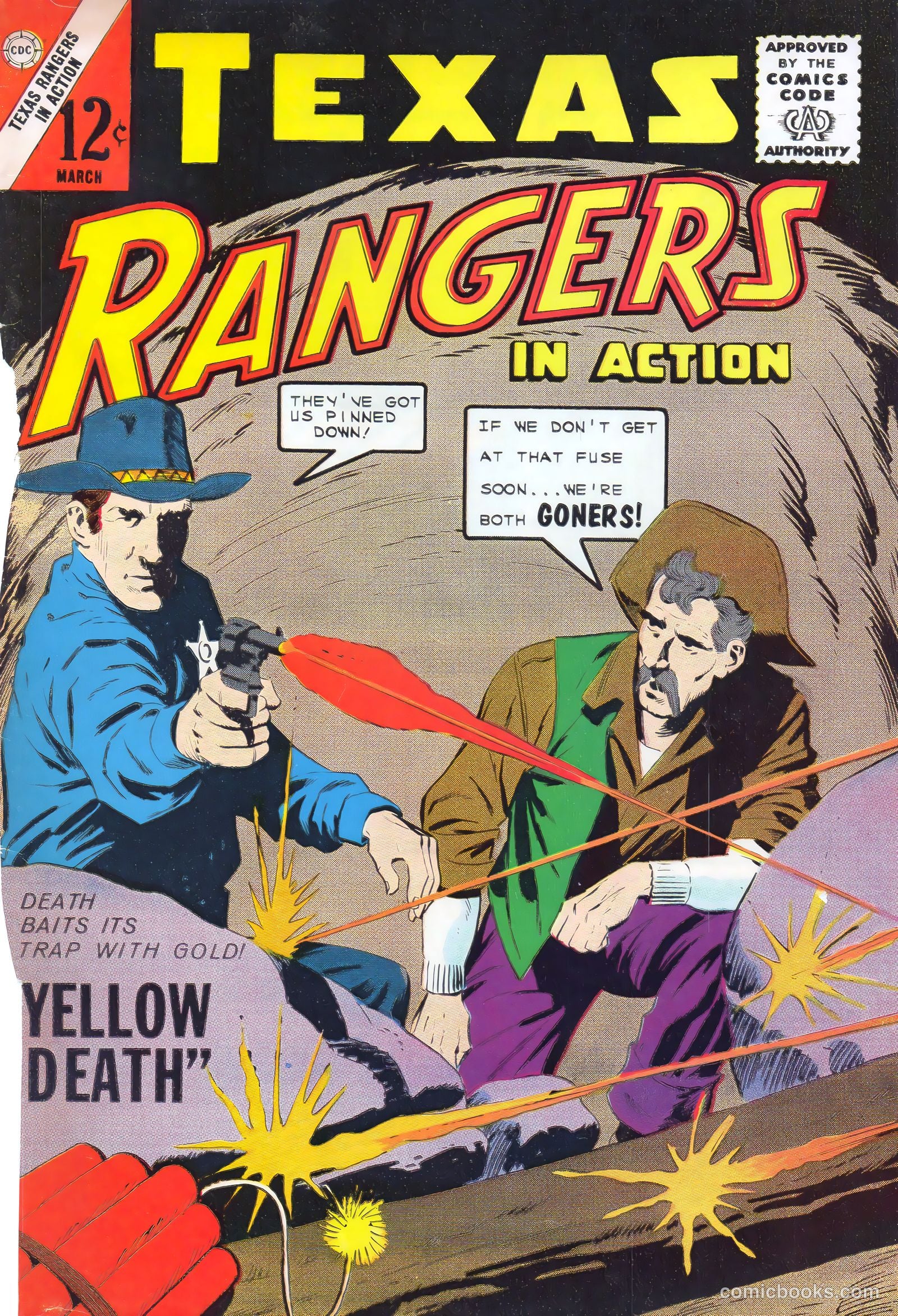 Texas Rangers in Action #44 — page 1 of 36