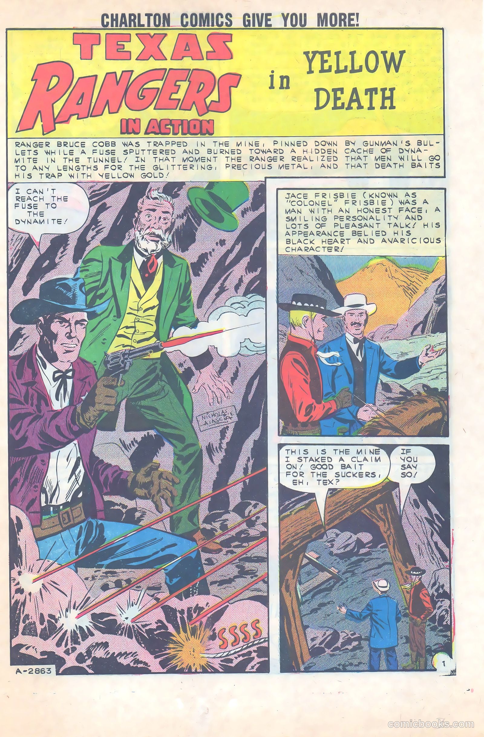 Texas Rangers in Action #44 — page 3 of 36