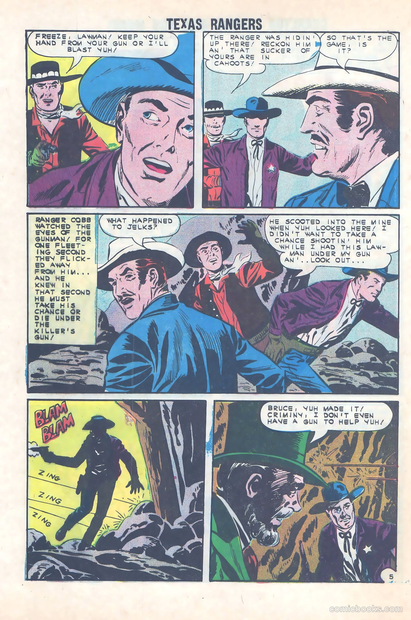 Texas Rangers in Action #44 — page 8 of 36