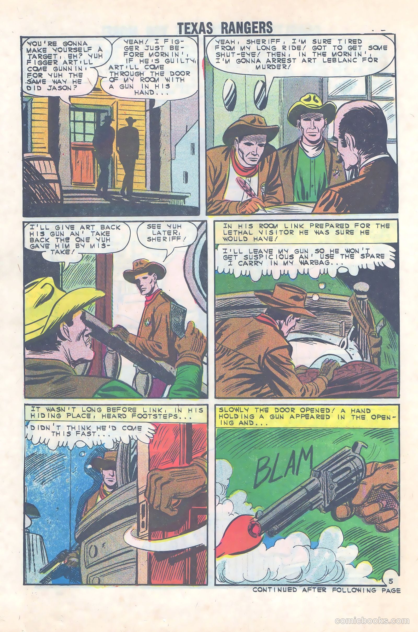 Texas Rangers in Action #44 — page 14 of 36