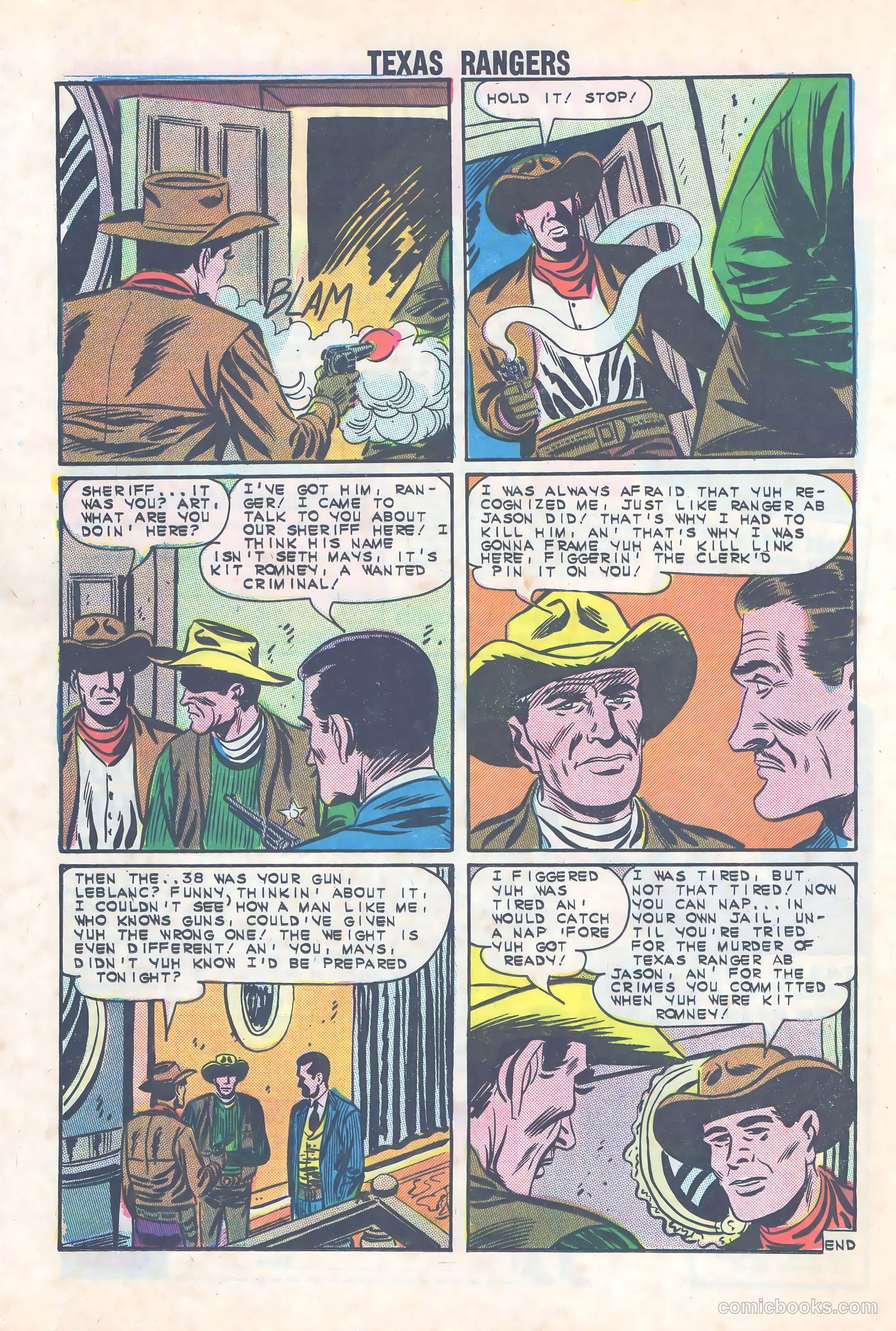 Texas Rangers in Action #44 — page 16 of 36