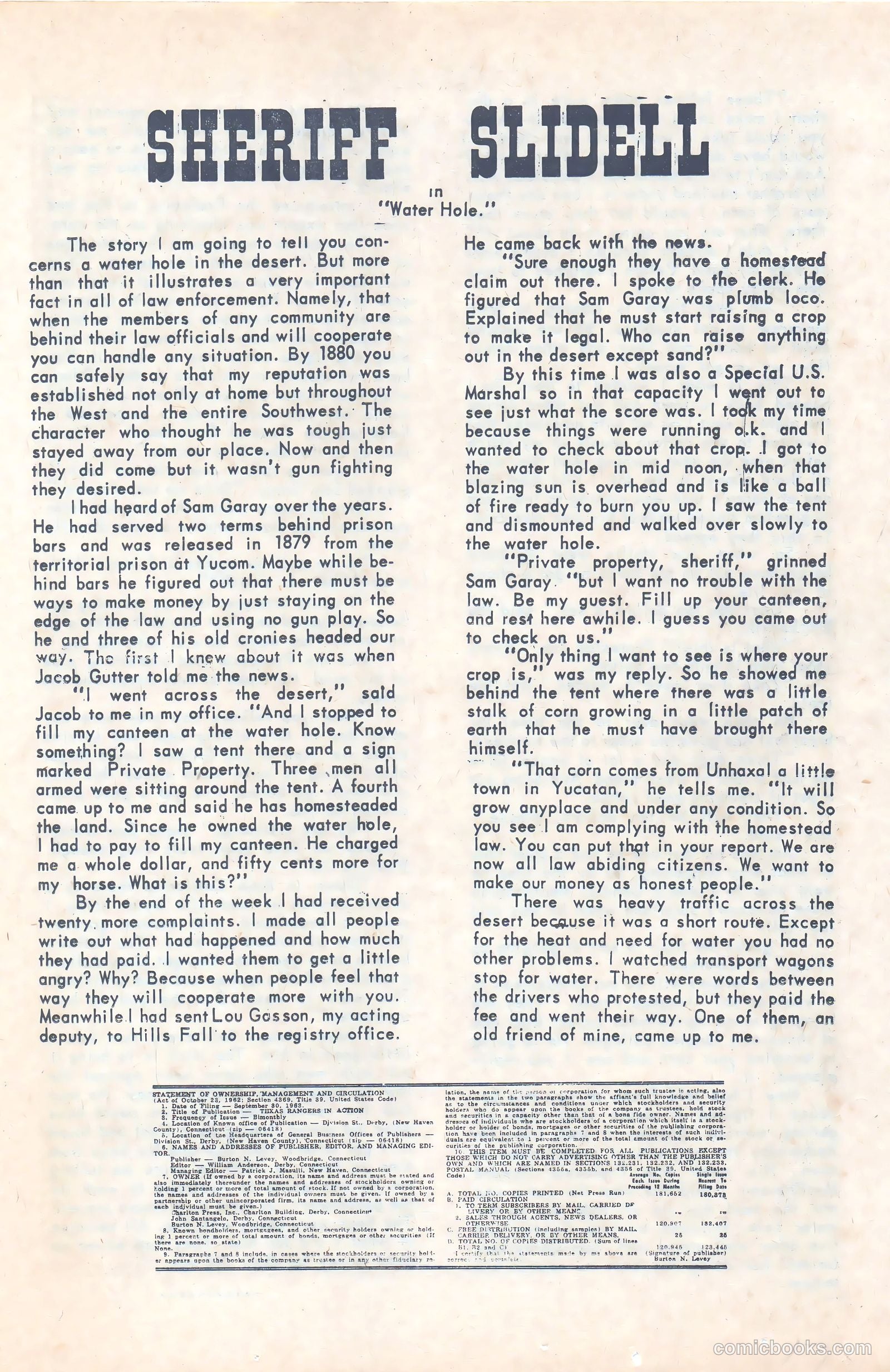 Texas Rangers in Action #44 — page 17 of 36