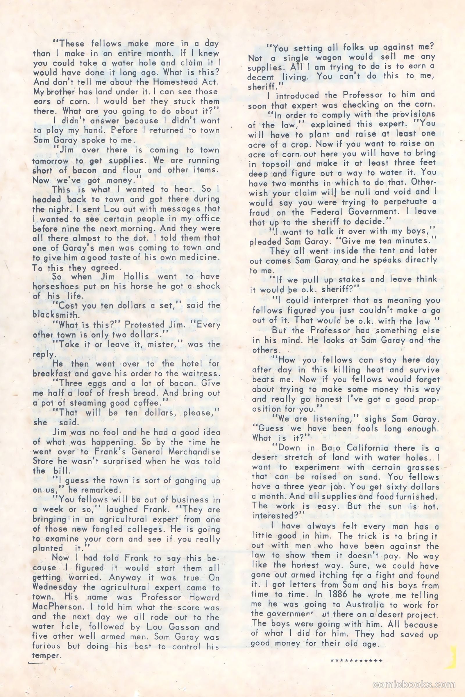 Texas Rangers in Action #44 — page 18 of 36
