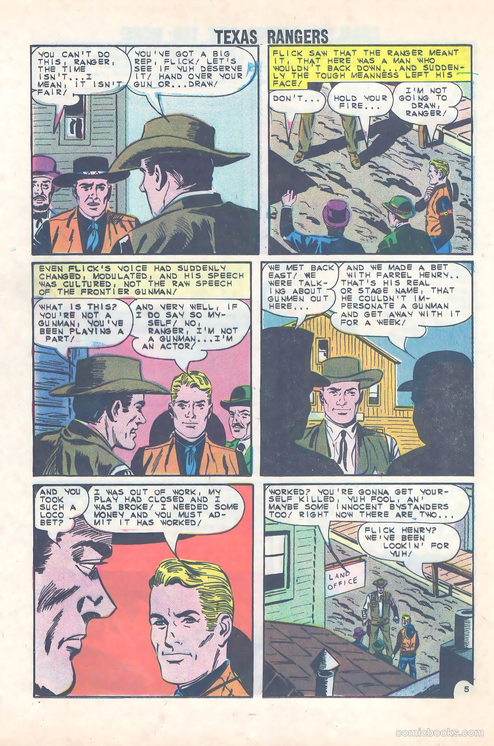 Texas Rangers in Action #44 — page 24 of 36