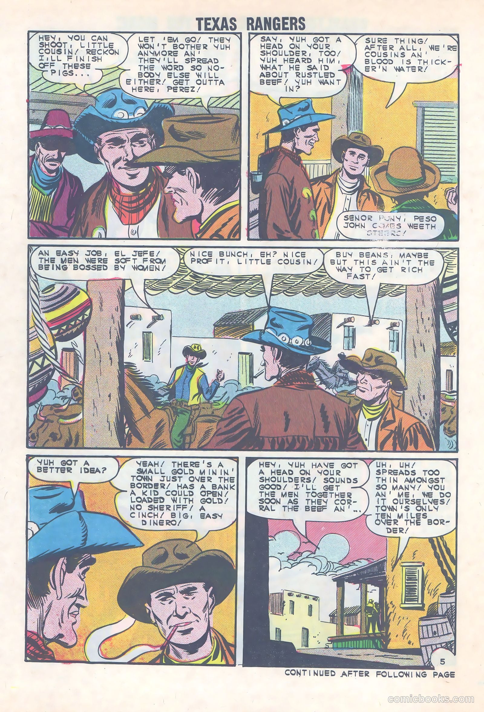 Texas Rangers in Action #44 — page 30 of 36