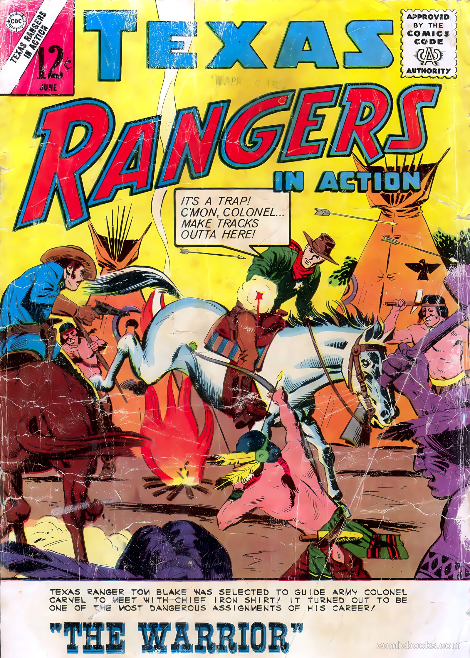 Texas Rangers in Action #45 — page 1 of 36