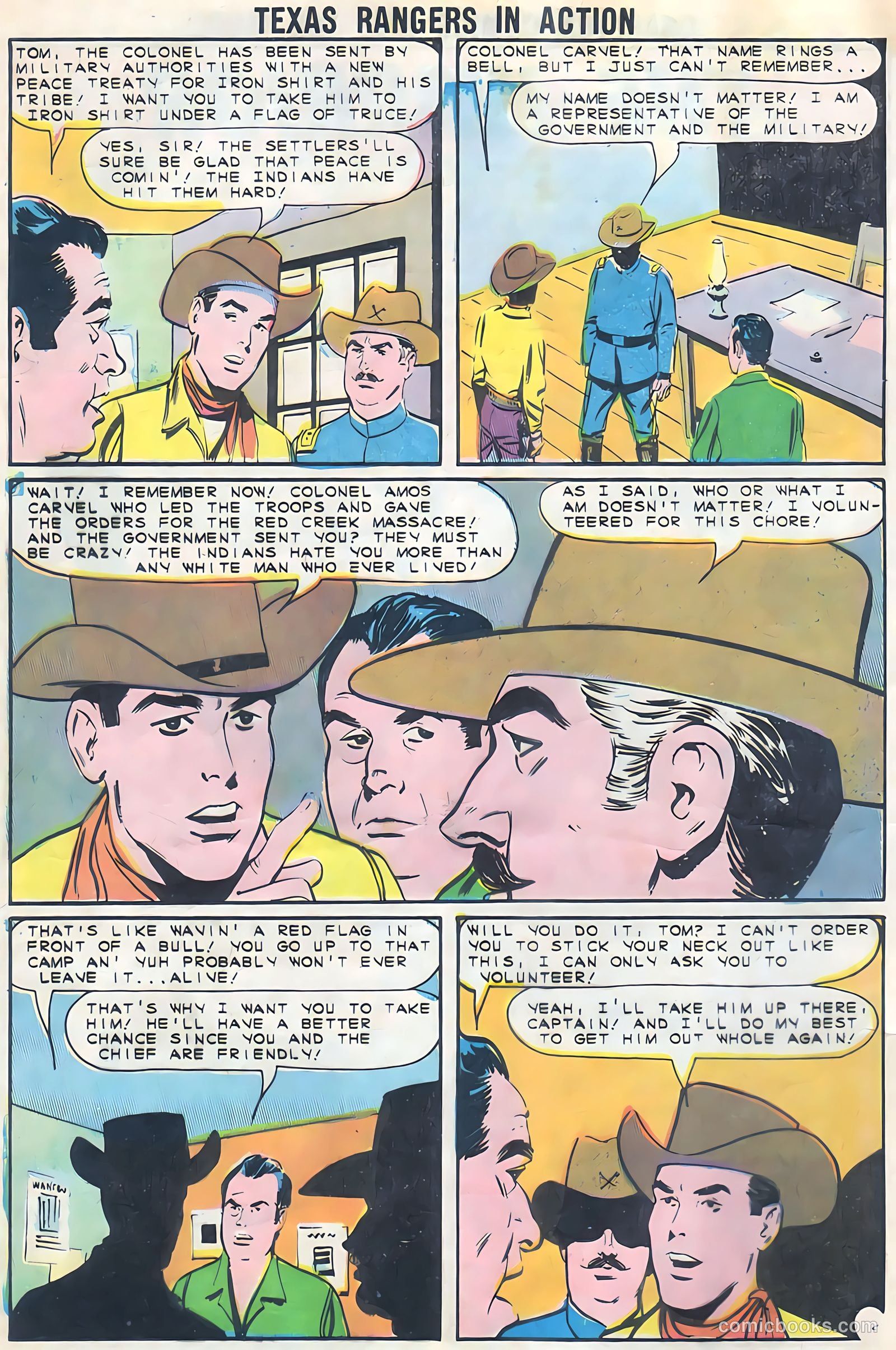 Texas Rangers in Action #45 — page 4 of 36