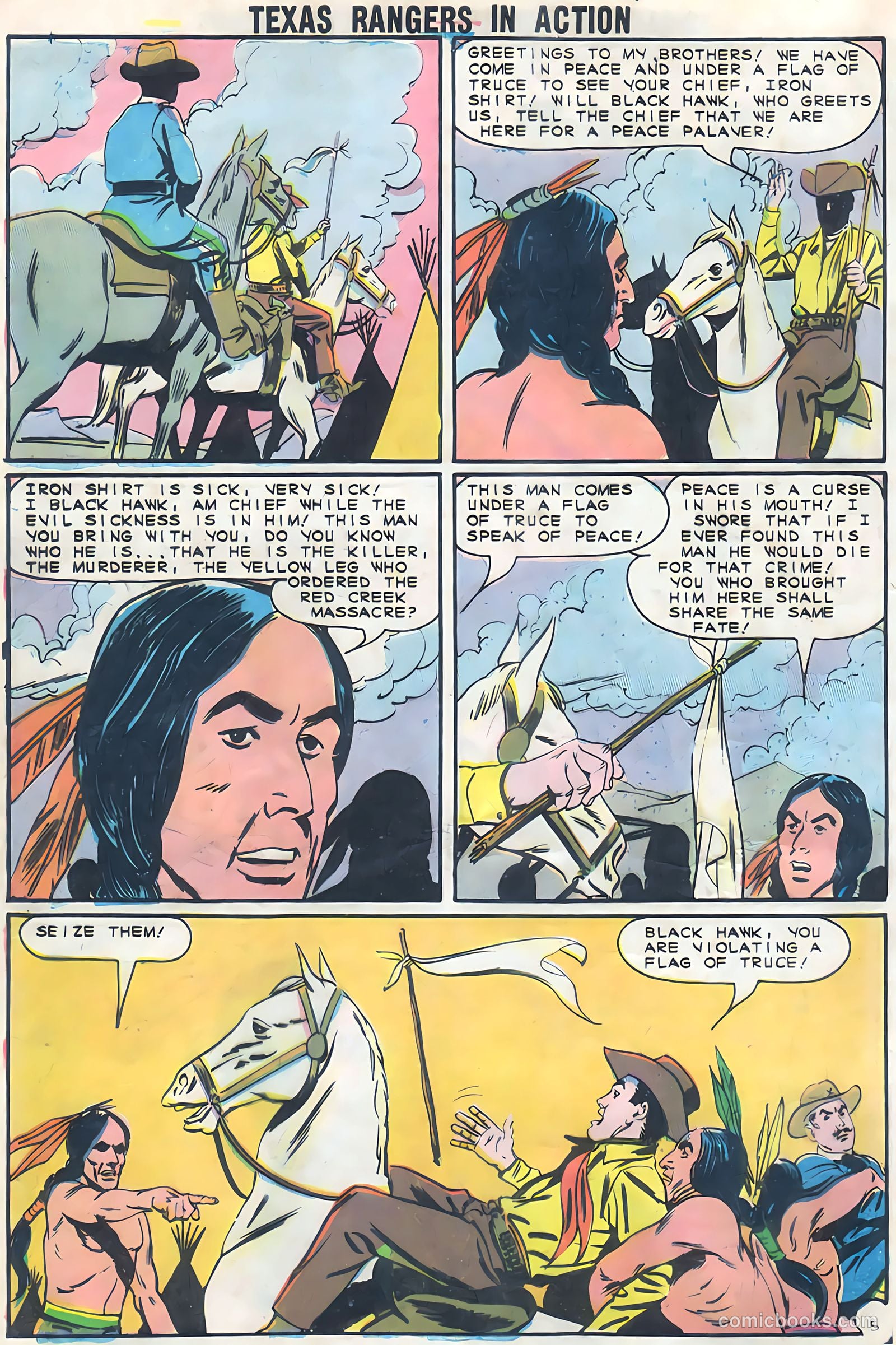 Texas Rangers in Action #45 — page 8 of 36