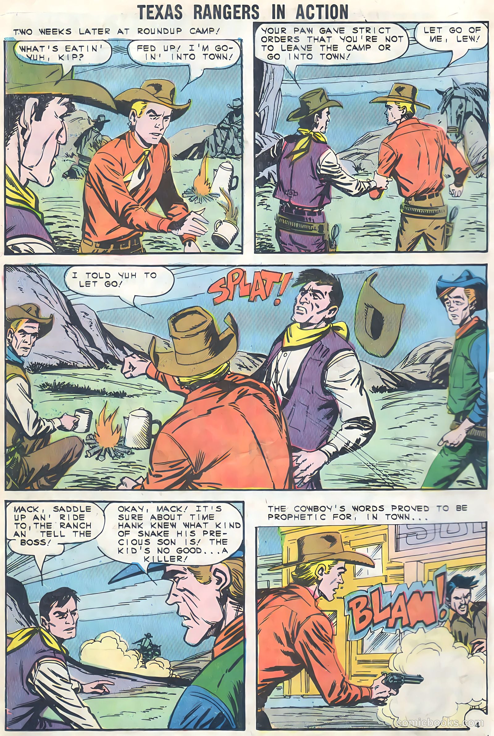 Texas Rangers in Action #45 — page 16 of 36