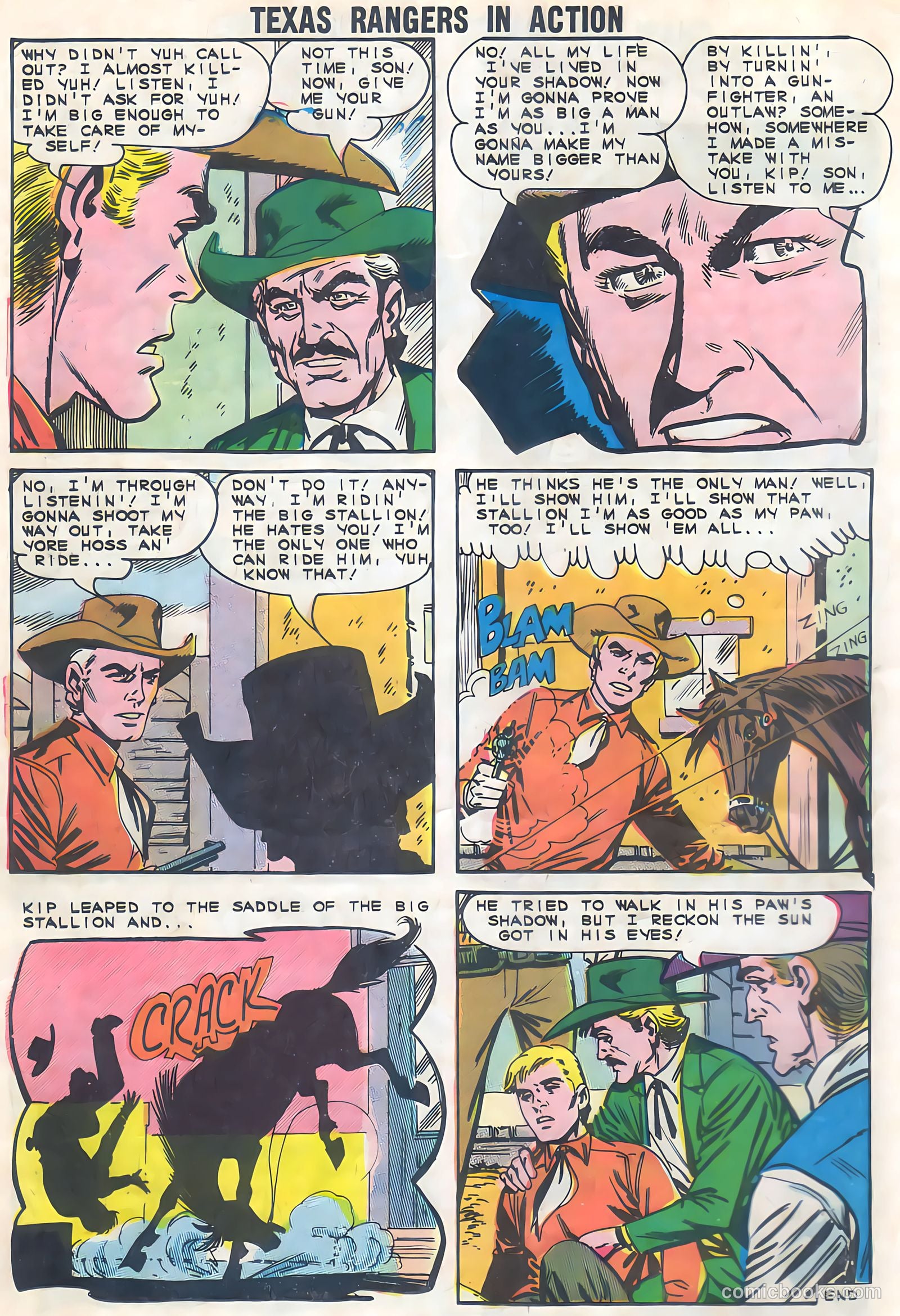 Texas Rangers in Action #45 — page 18 of 36