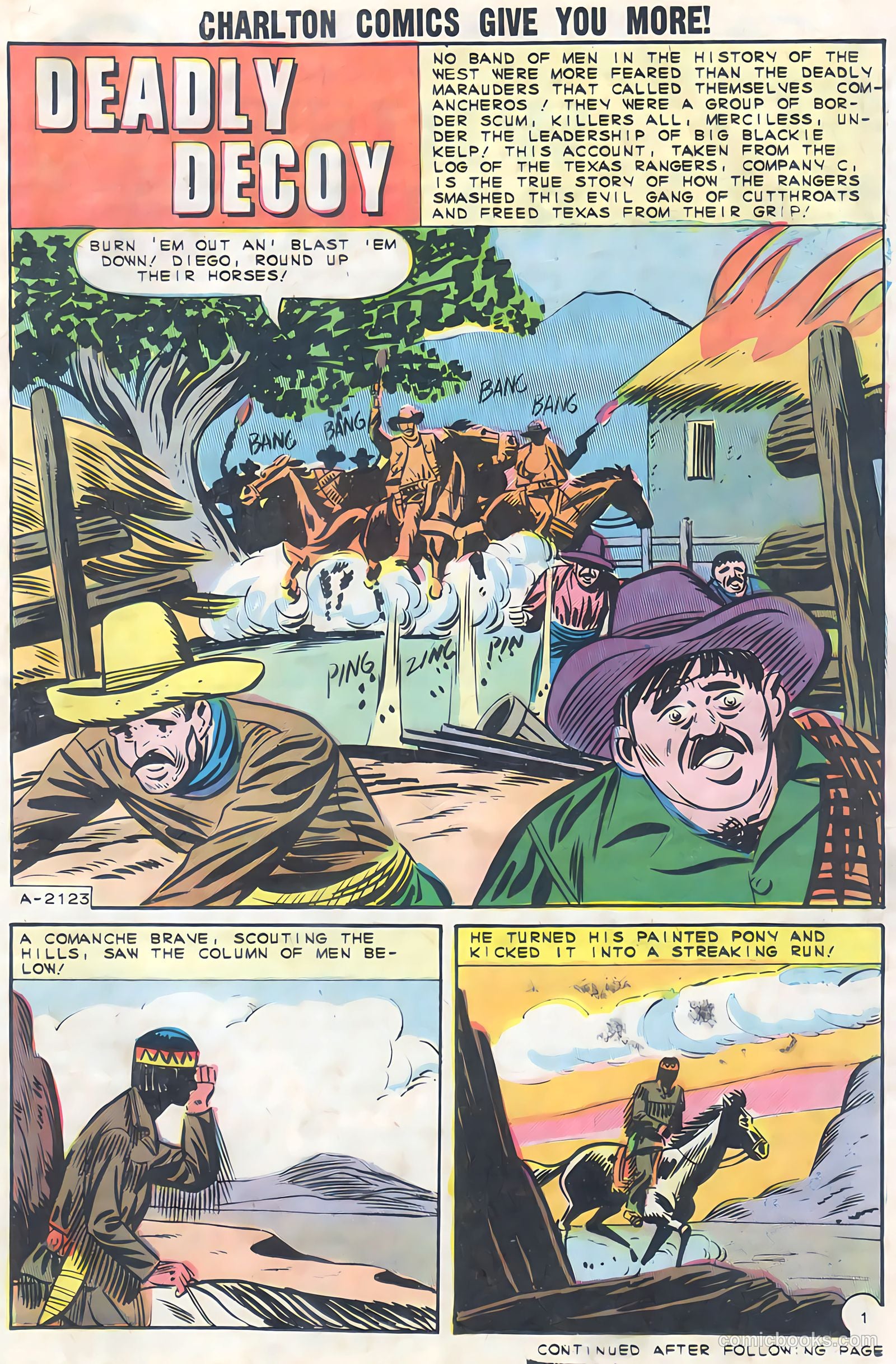 Texas Rangers in Action #45 — page 21 of 36