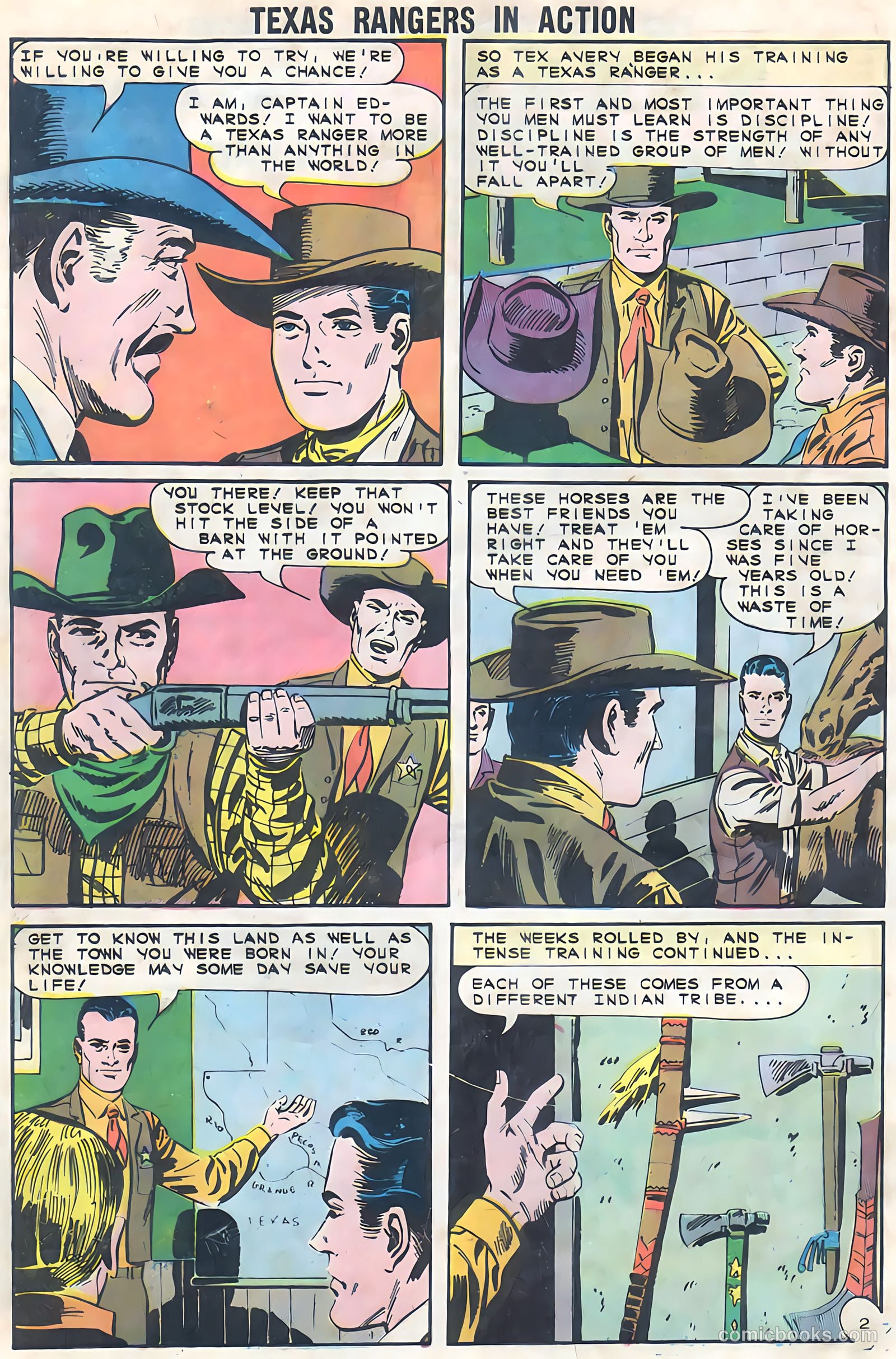 Texas Rangers in Action #45 — page 28 of 36