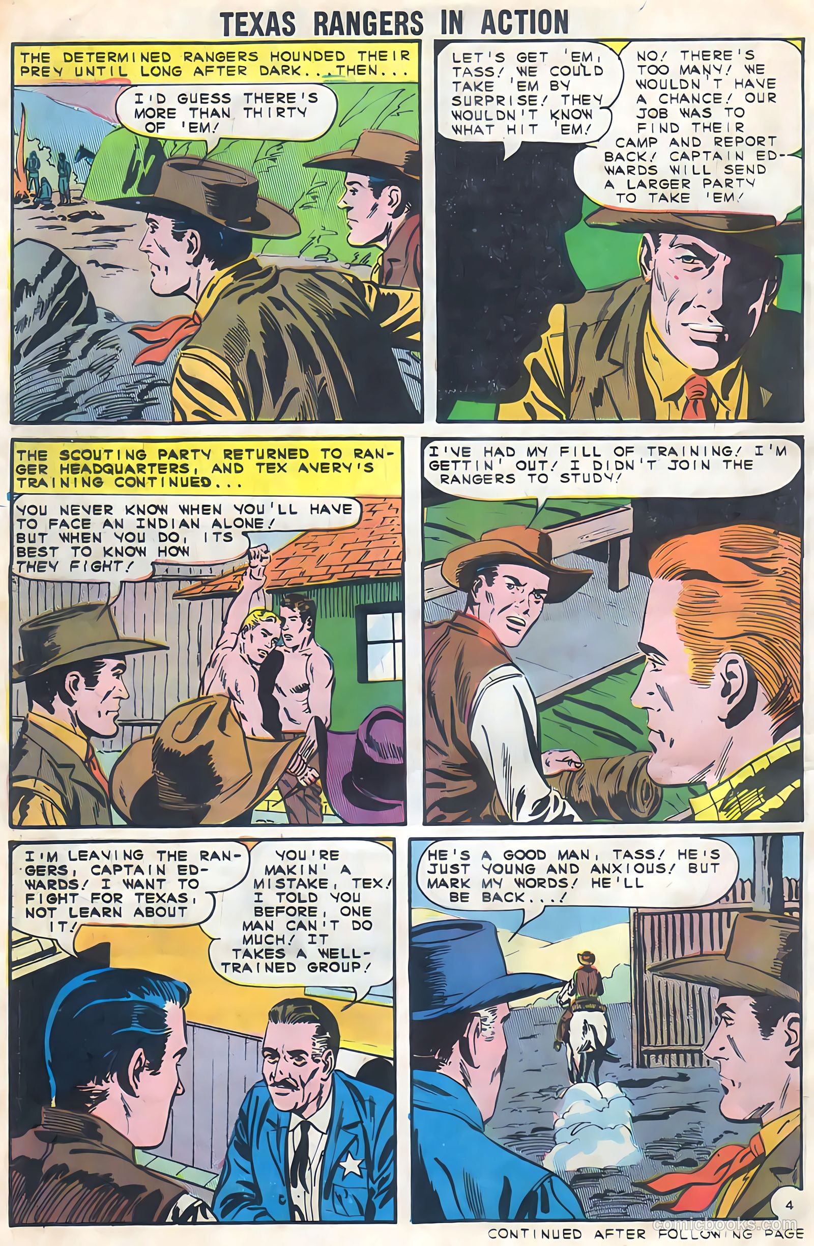 Texas Rangers in Action #45 — page 30 of 36