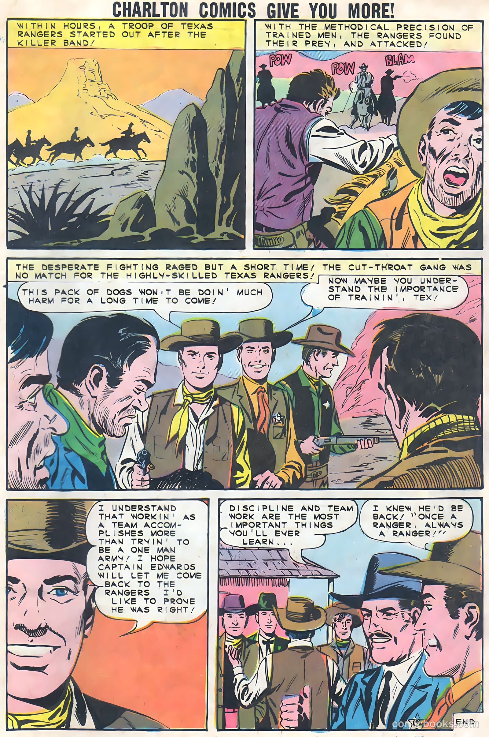 Texas Rangers in Action #45 — page 33 of 36
