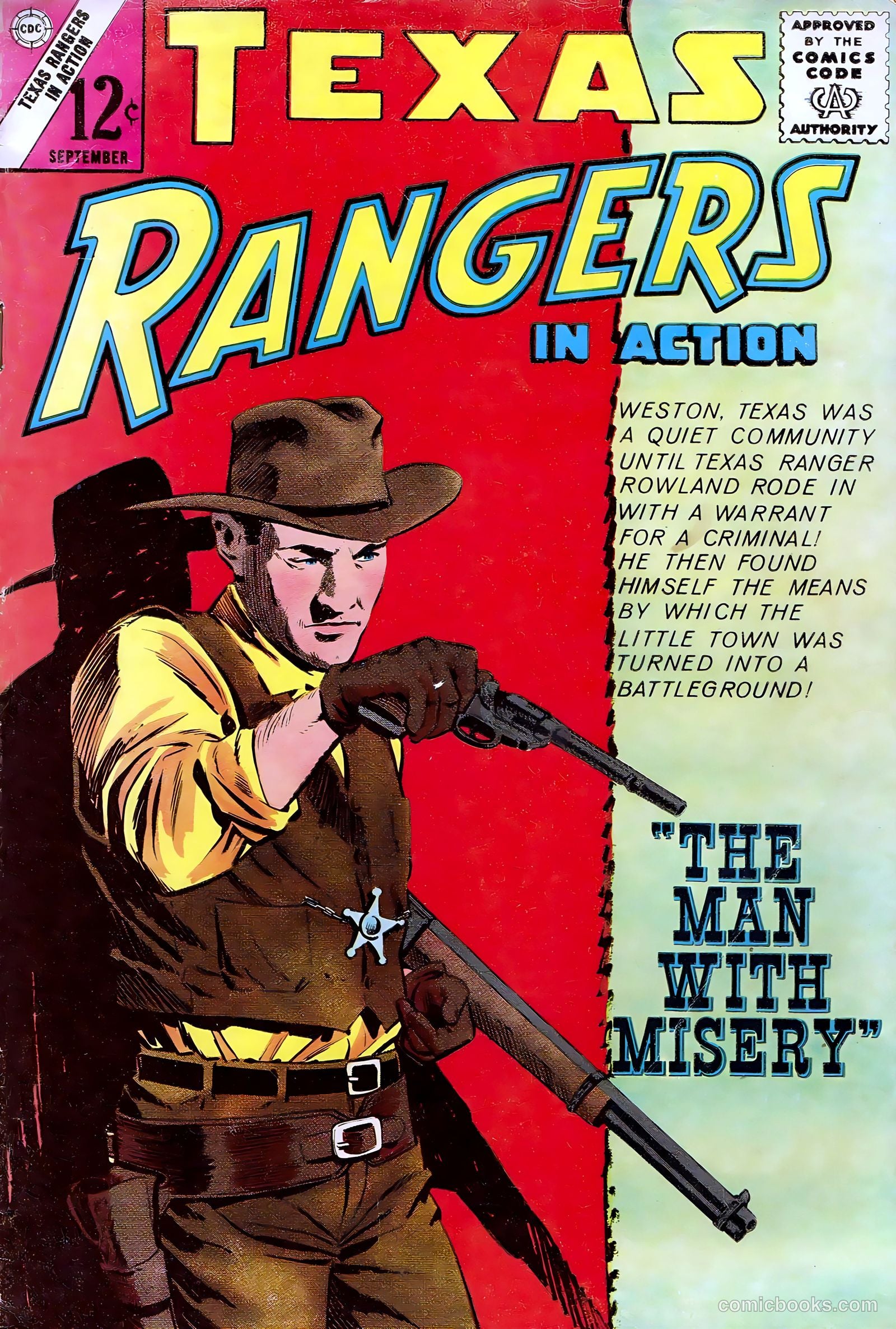 Texas Rangers in Action #46 — page 1 of 36