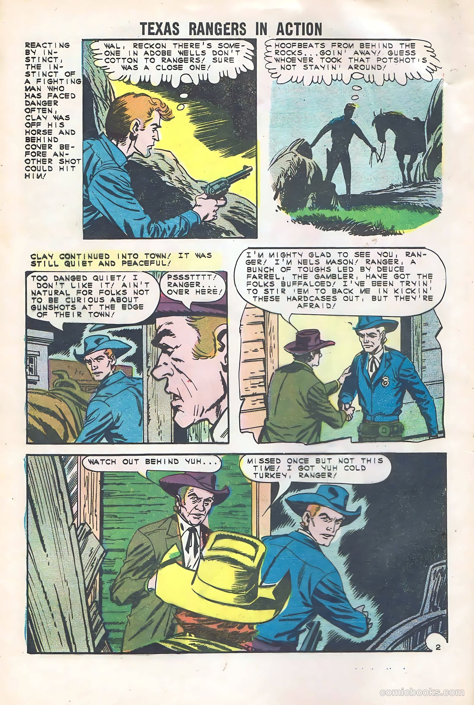Texas Rangers in Action #46 — page 4 of 36