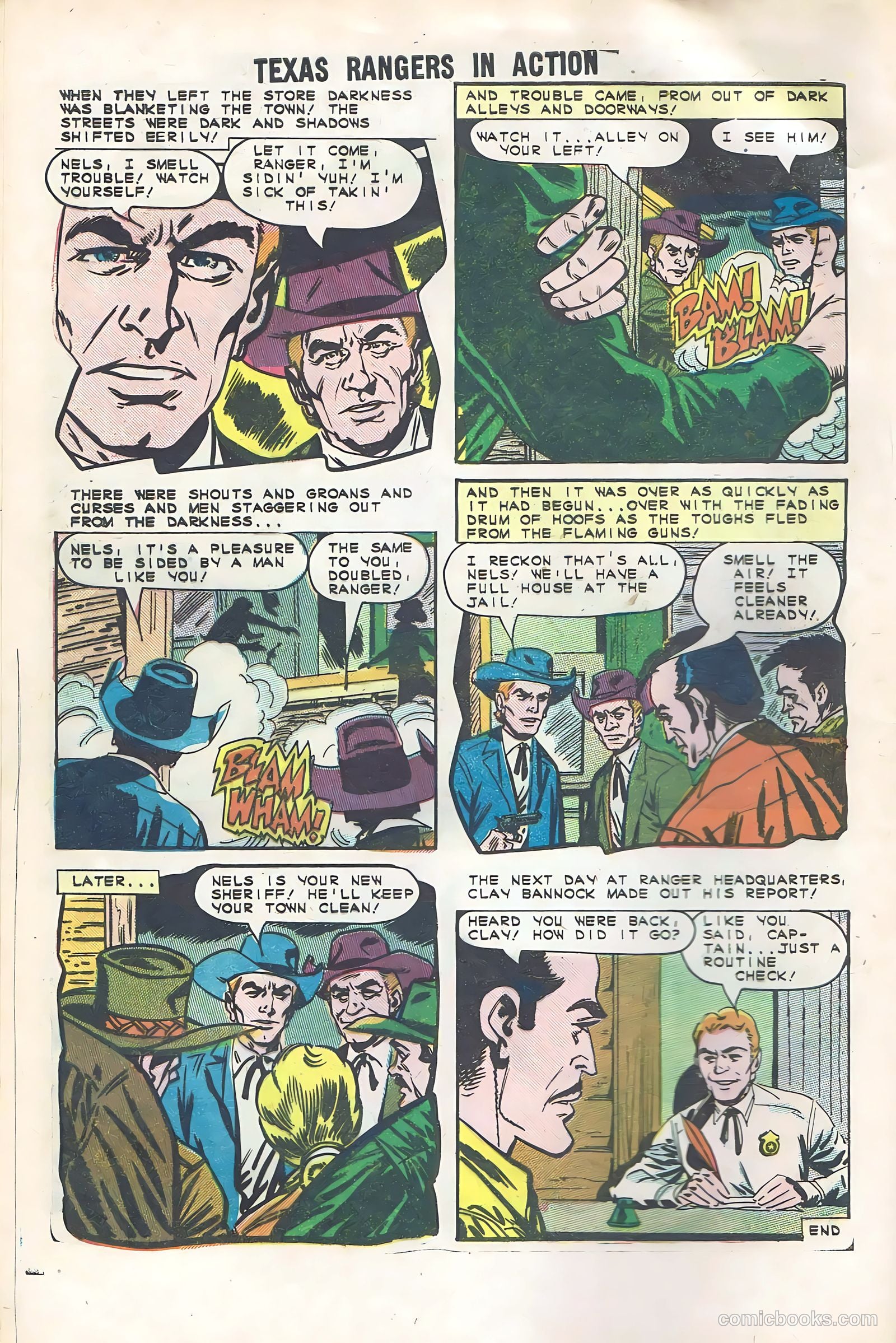 Texas Rangers in Action #46 — page 8 of 36