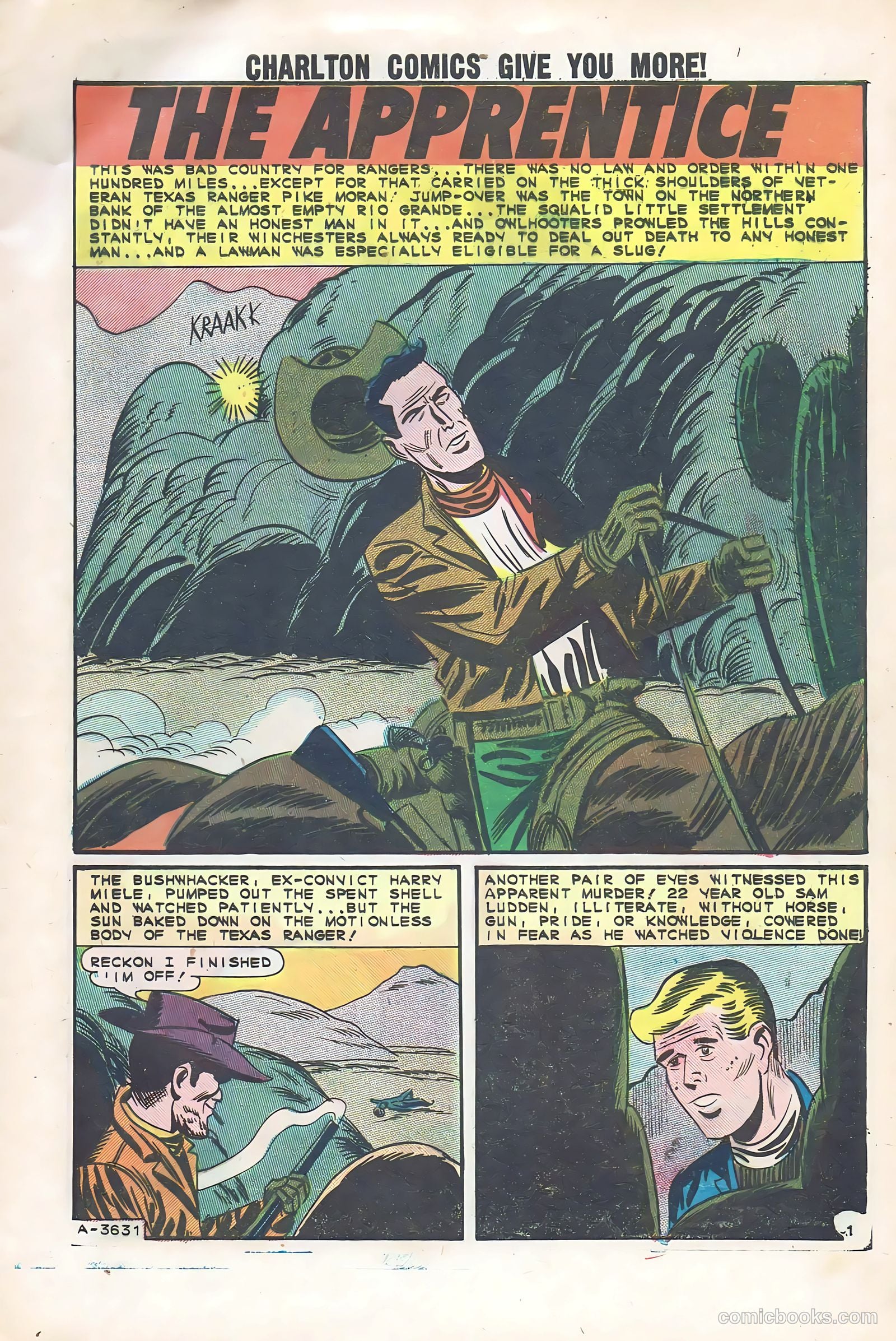 Texas Rangers in Action #46 — page 9 of 36