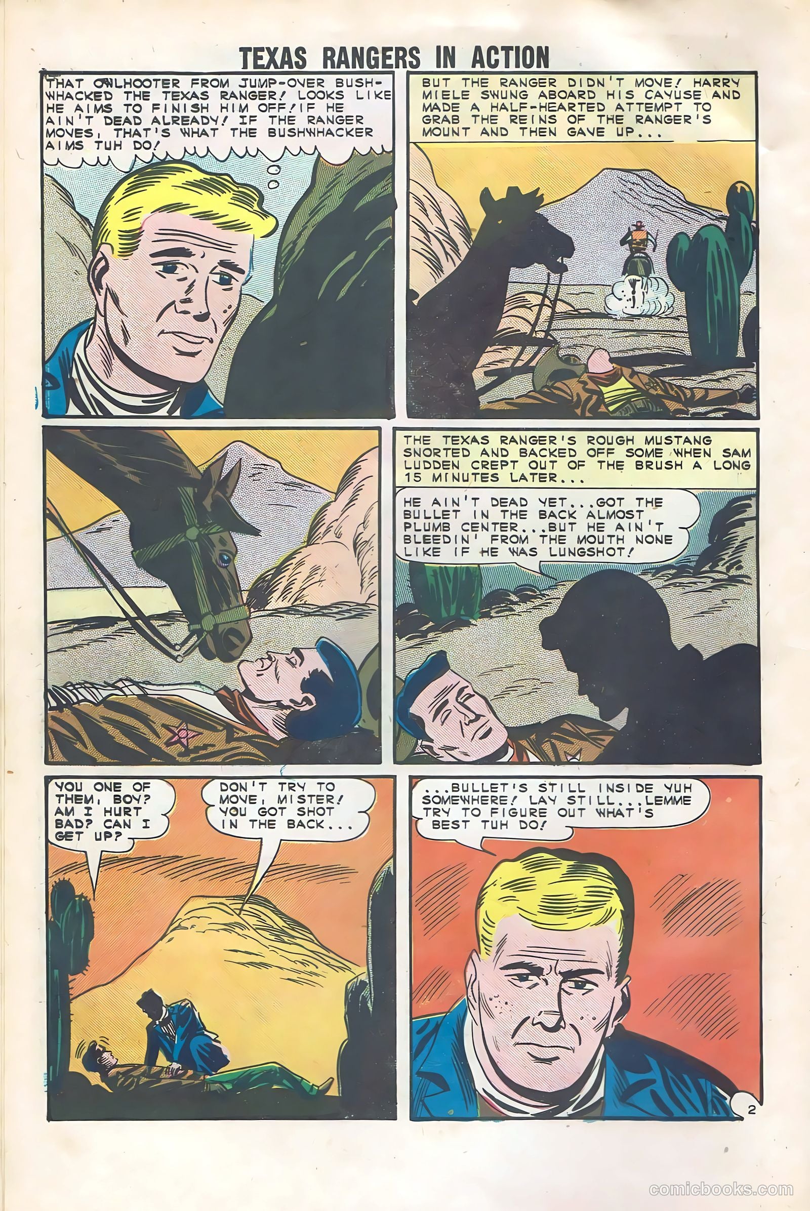 Texas Rangers in Action #46 — page 10 of 36