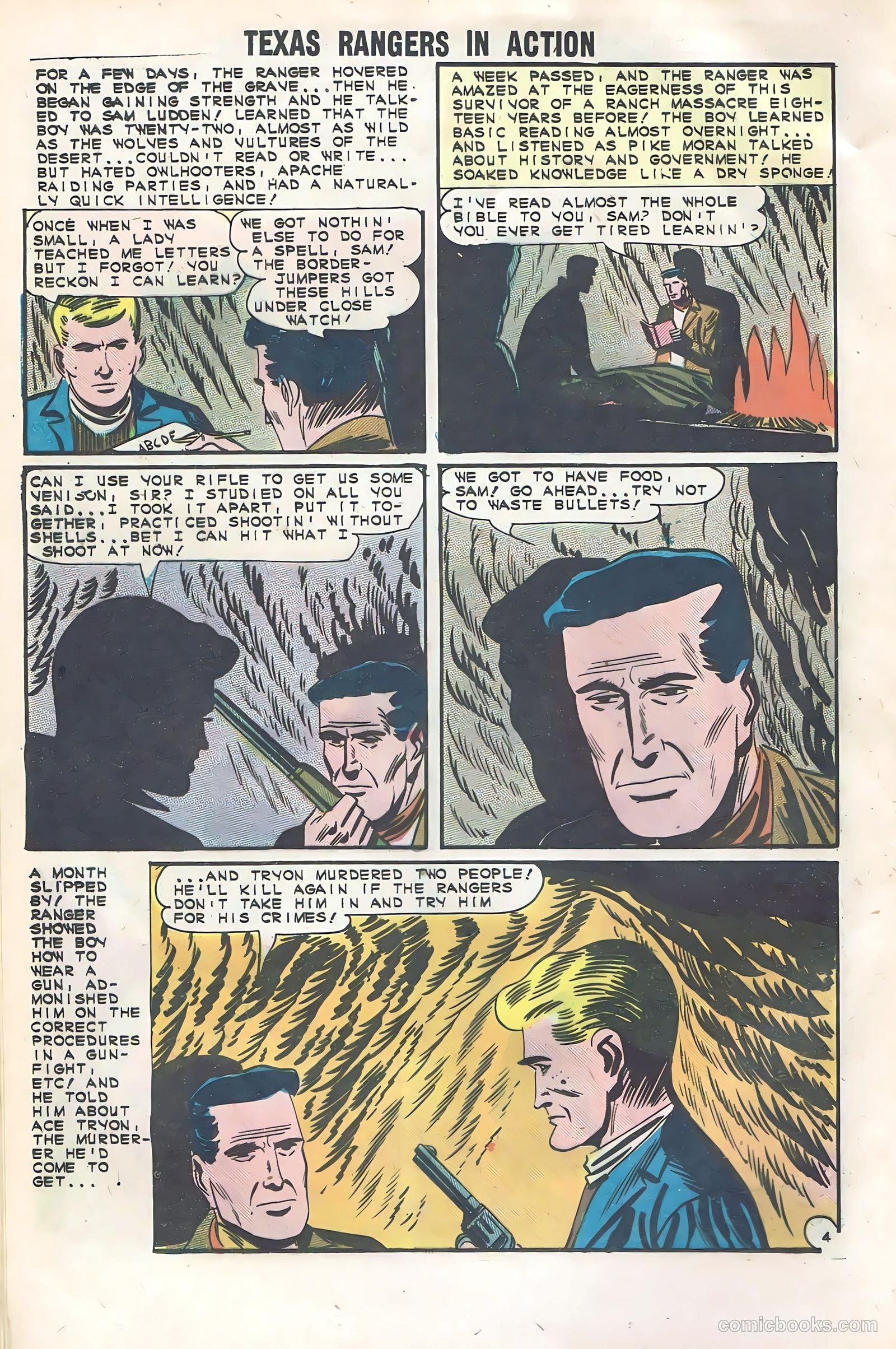 Texas Rangers in Action #46 — page 12 of 36