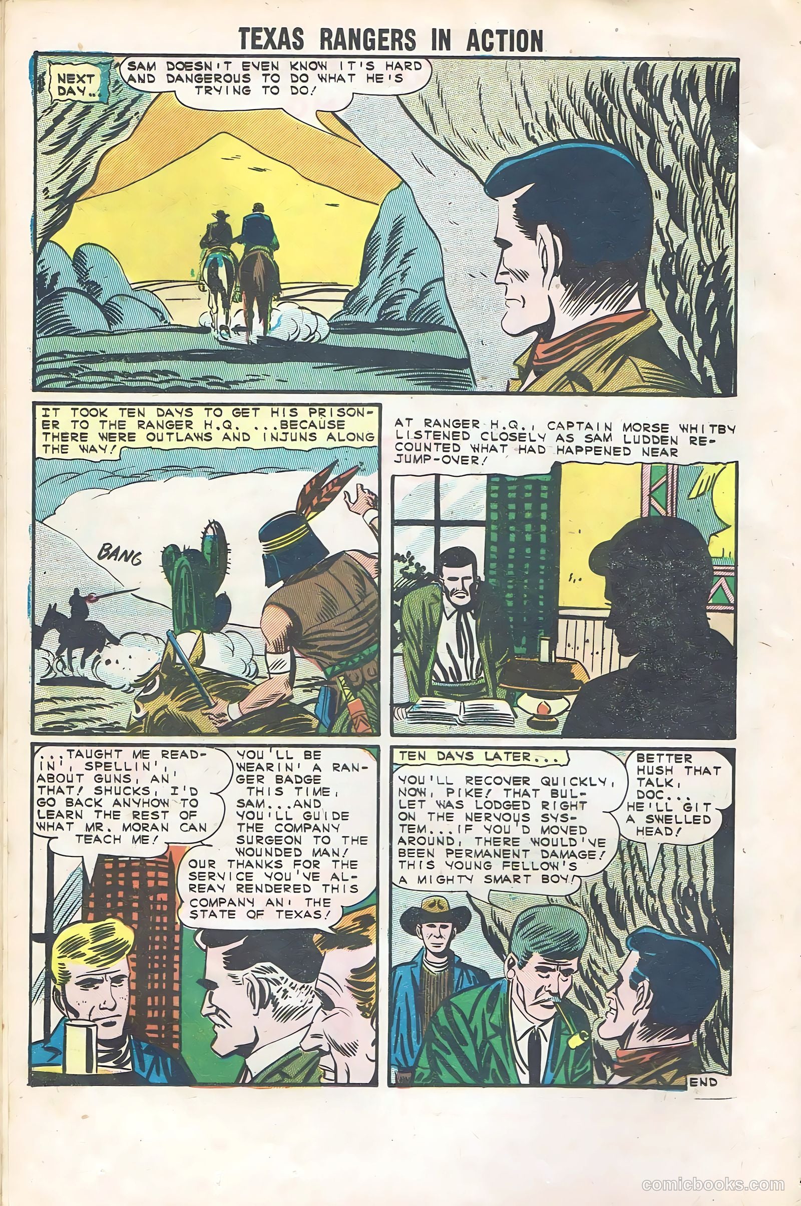 Texas Rangers in Action #46 — page 16 of 36