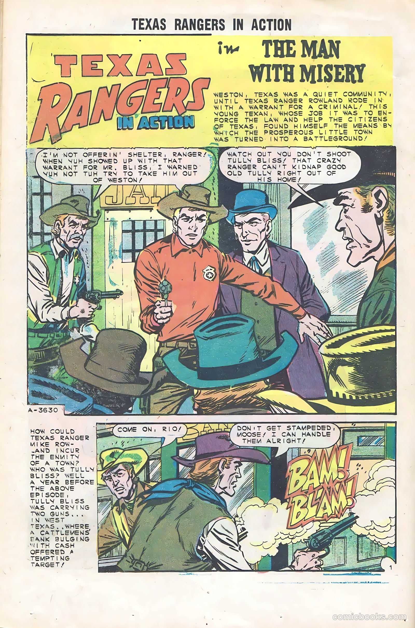 Texas Rangers in Action #46 — page 20 of 36