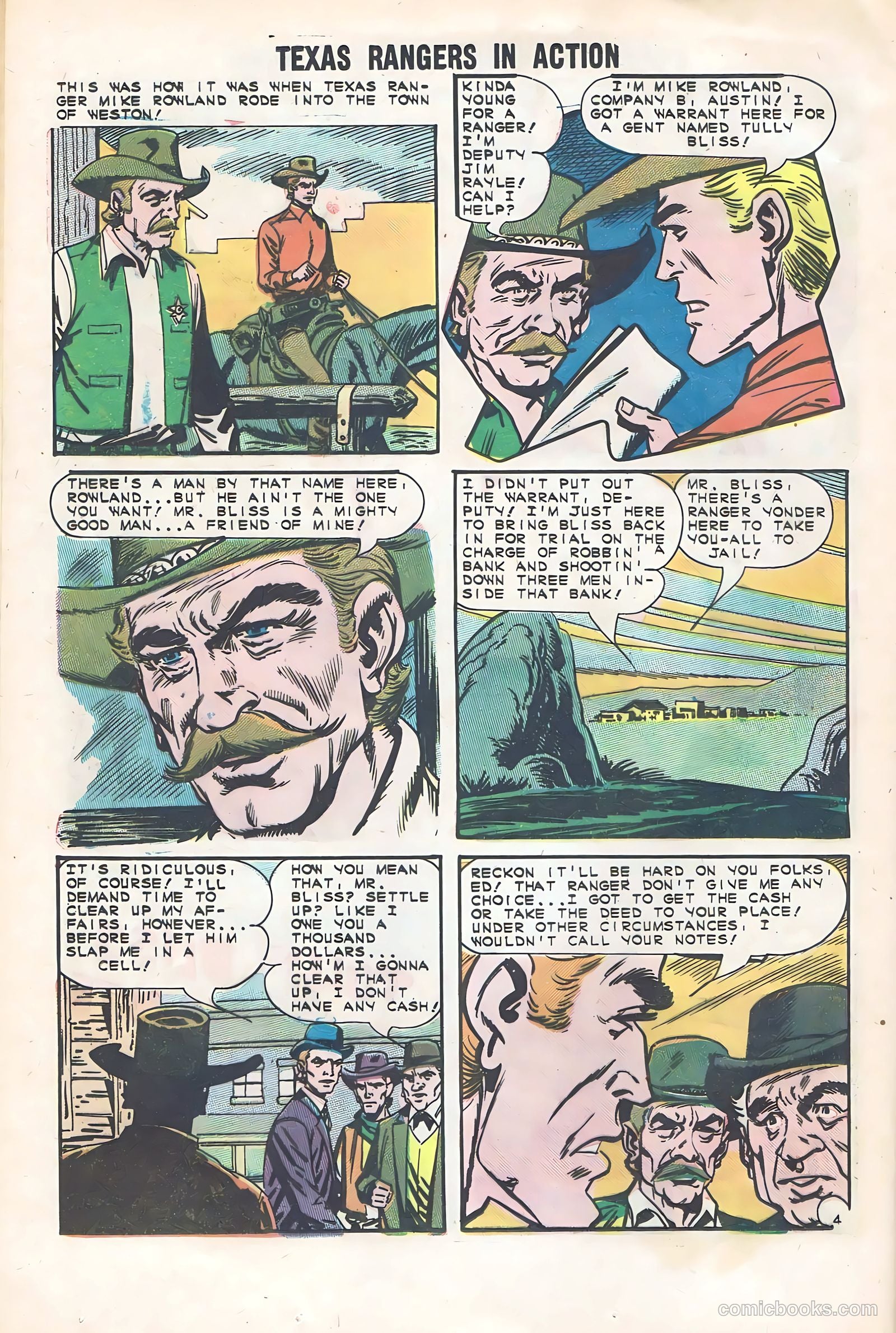 Texas Rangers in Action #46 — page 24 of 36