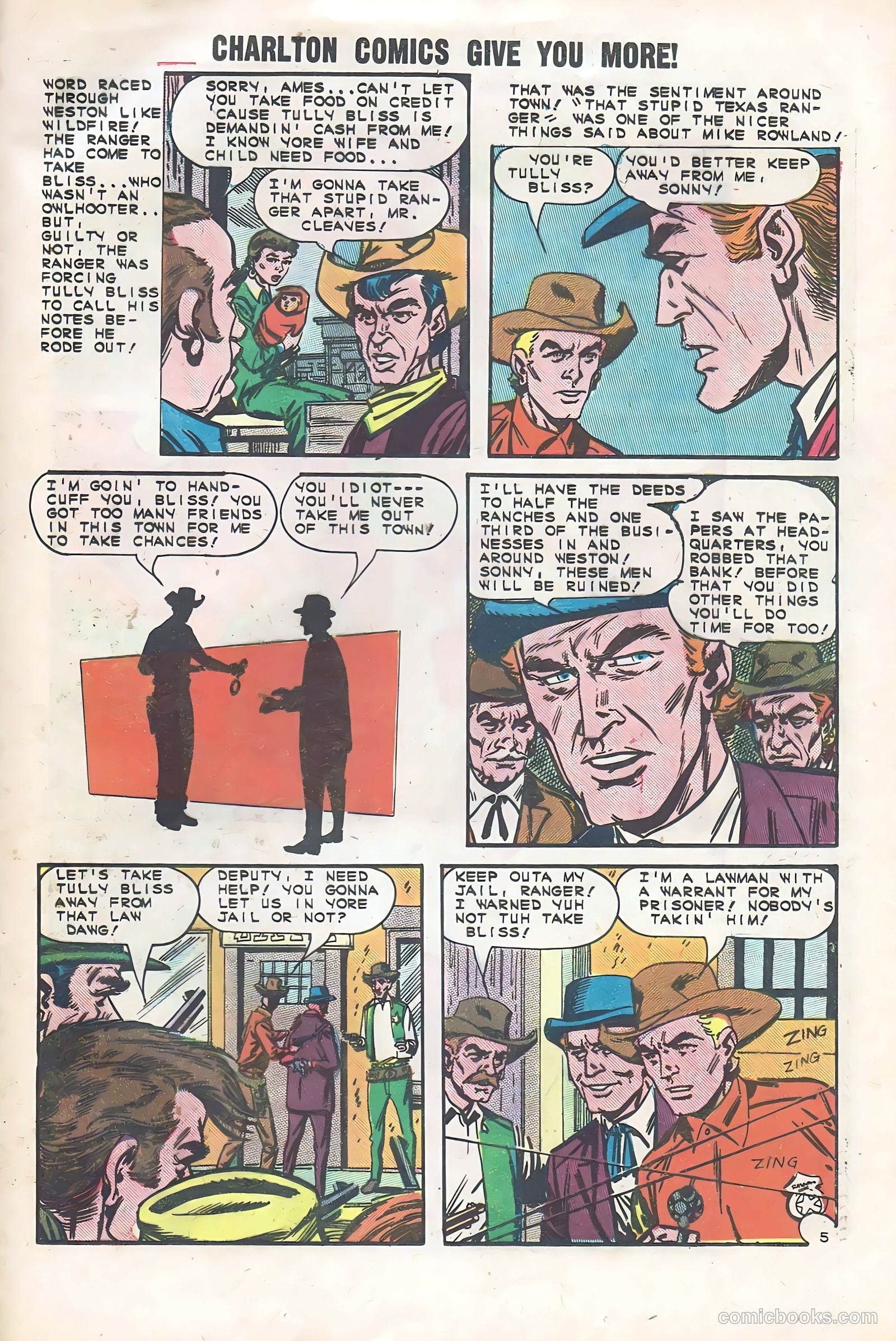 Texas Rangers in Action #46 — page 25 of 36