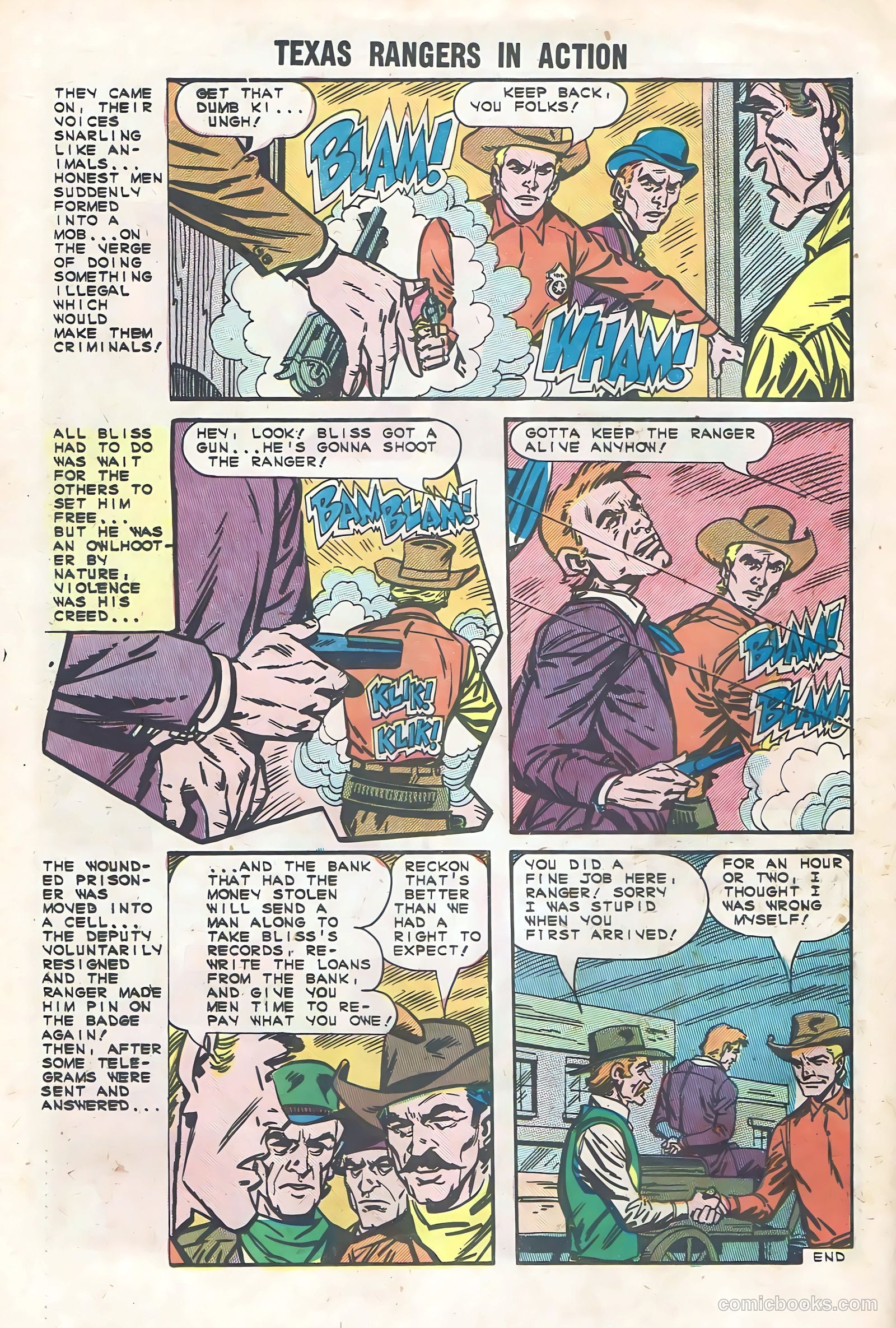 Texas Rangers in Action #46 — page 26 of 36