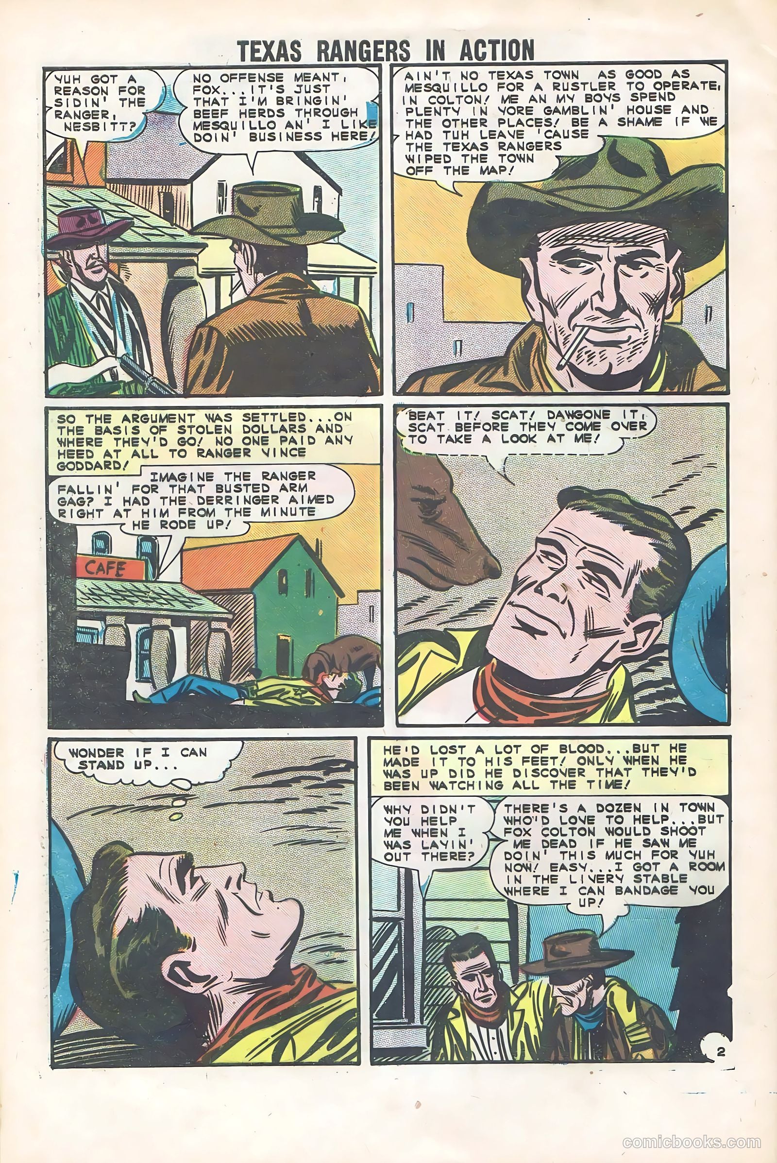 Texas Rangers in Action #46 — page 28 of 36