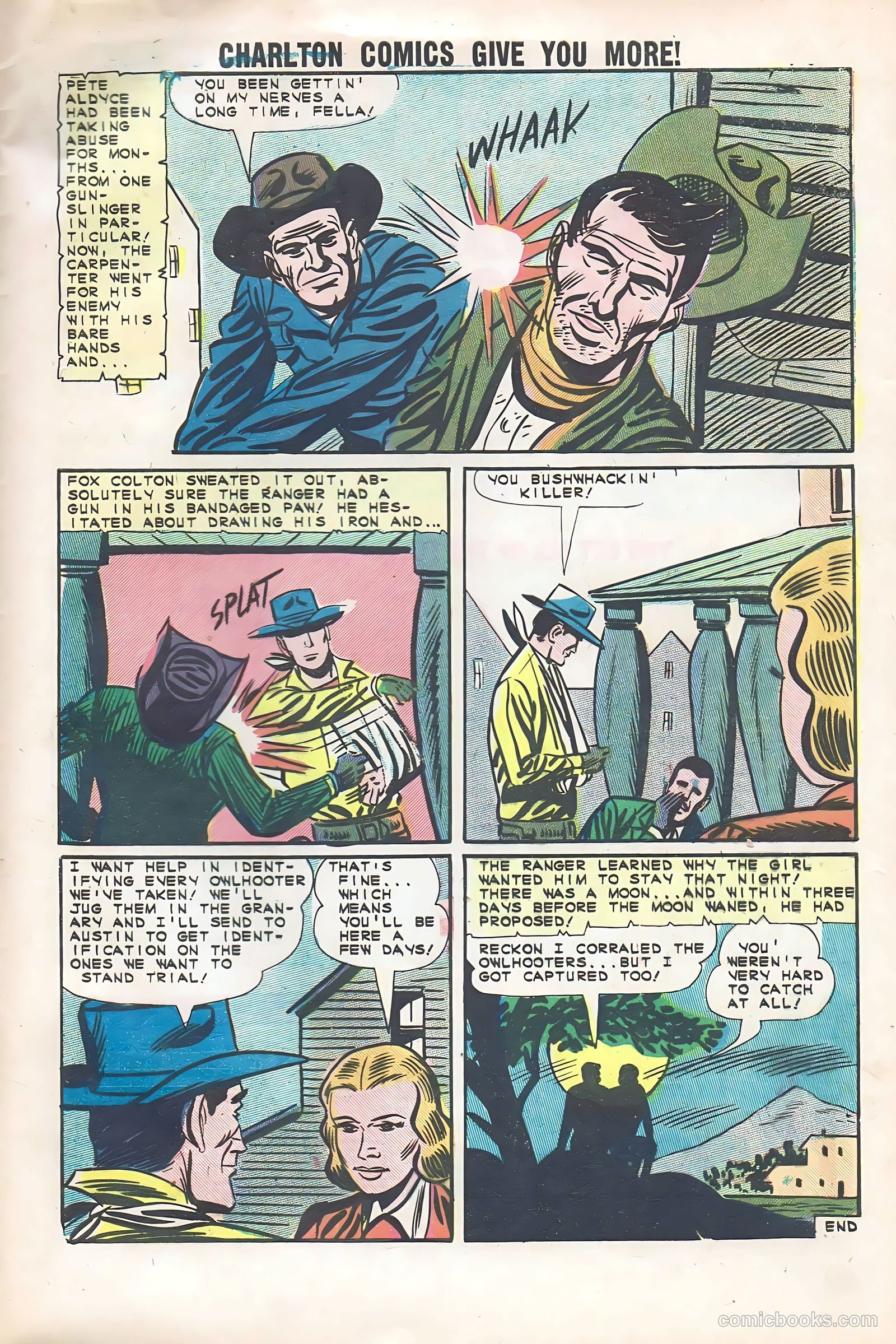 Texas Rangers in Action #46 — page 33 of 36