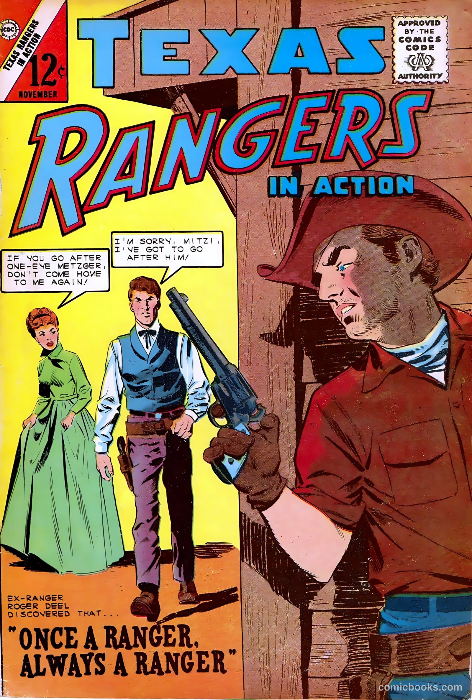 Texas Rangers in Action #47 — page 1 of 36