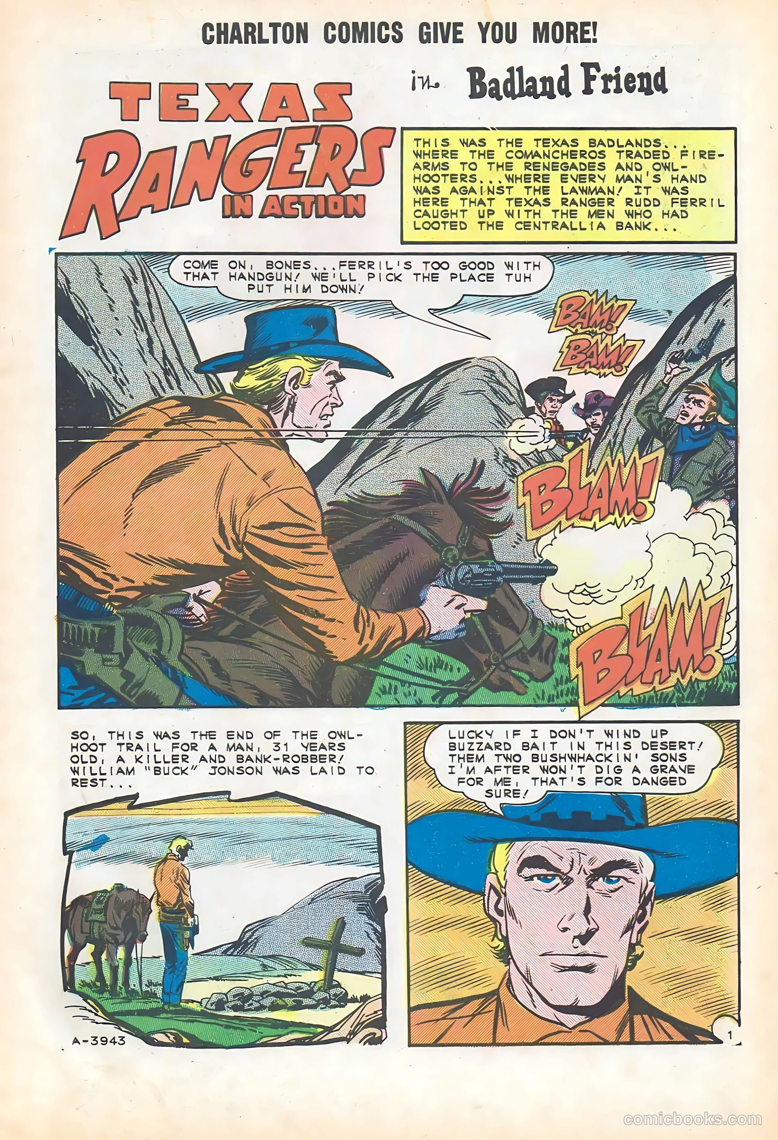 Texas Rangers in Action #47 — page 3 of 36