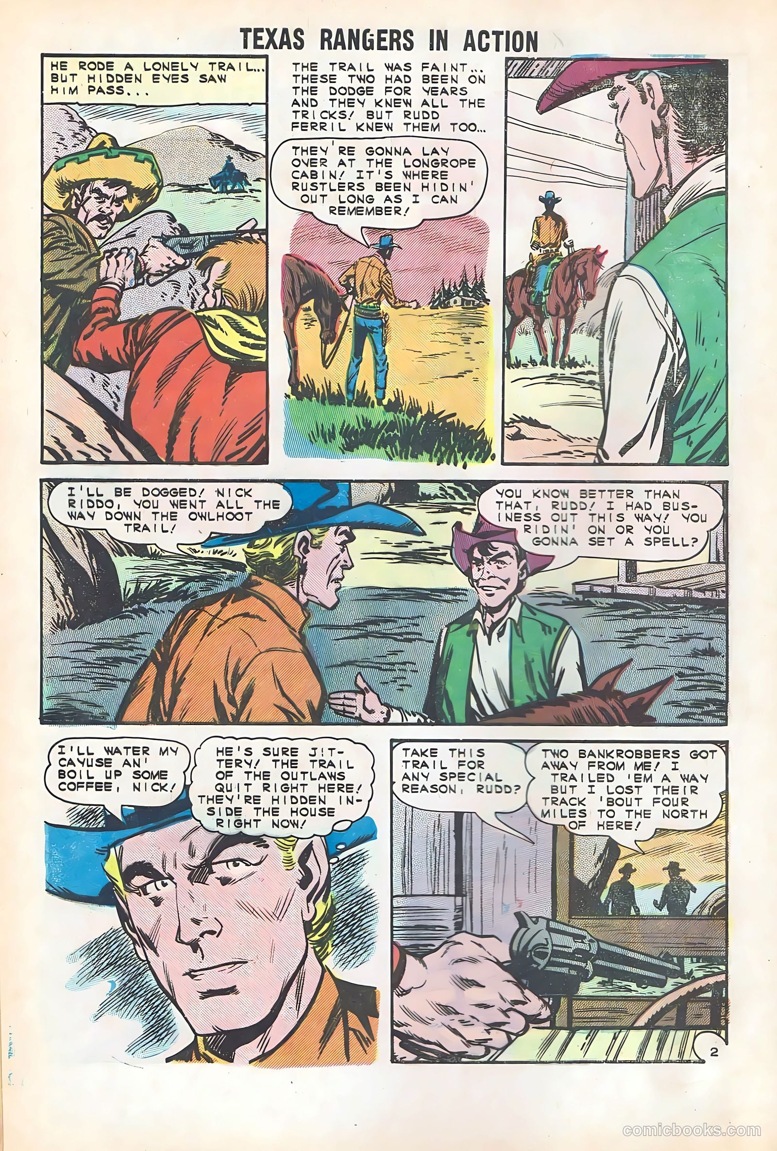 Texas Rangers in Action #47 — page 4 of 36