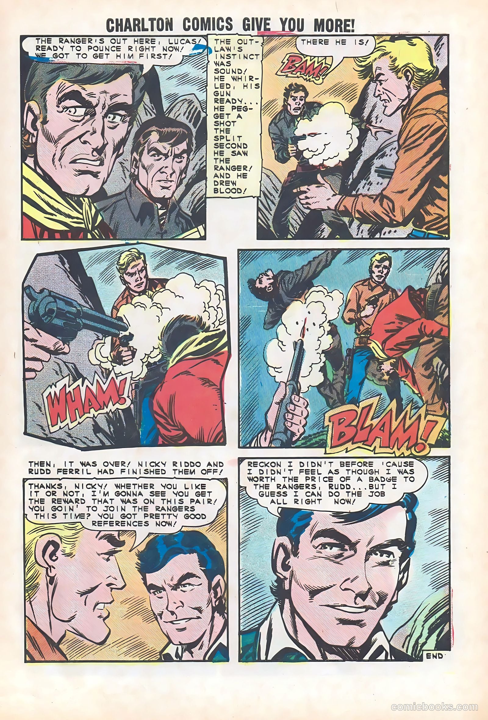 Texas Rangers in Action #47 — page 9 of 36