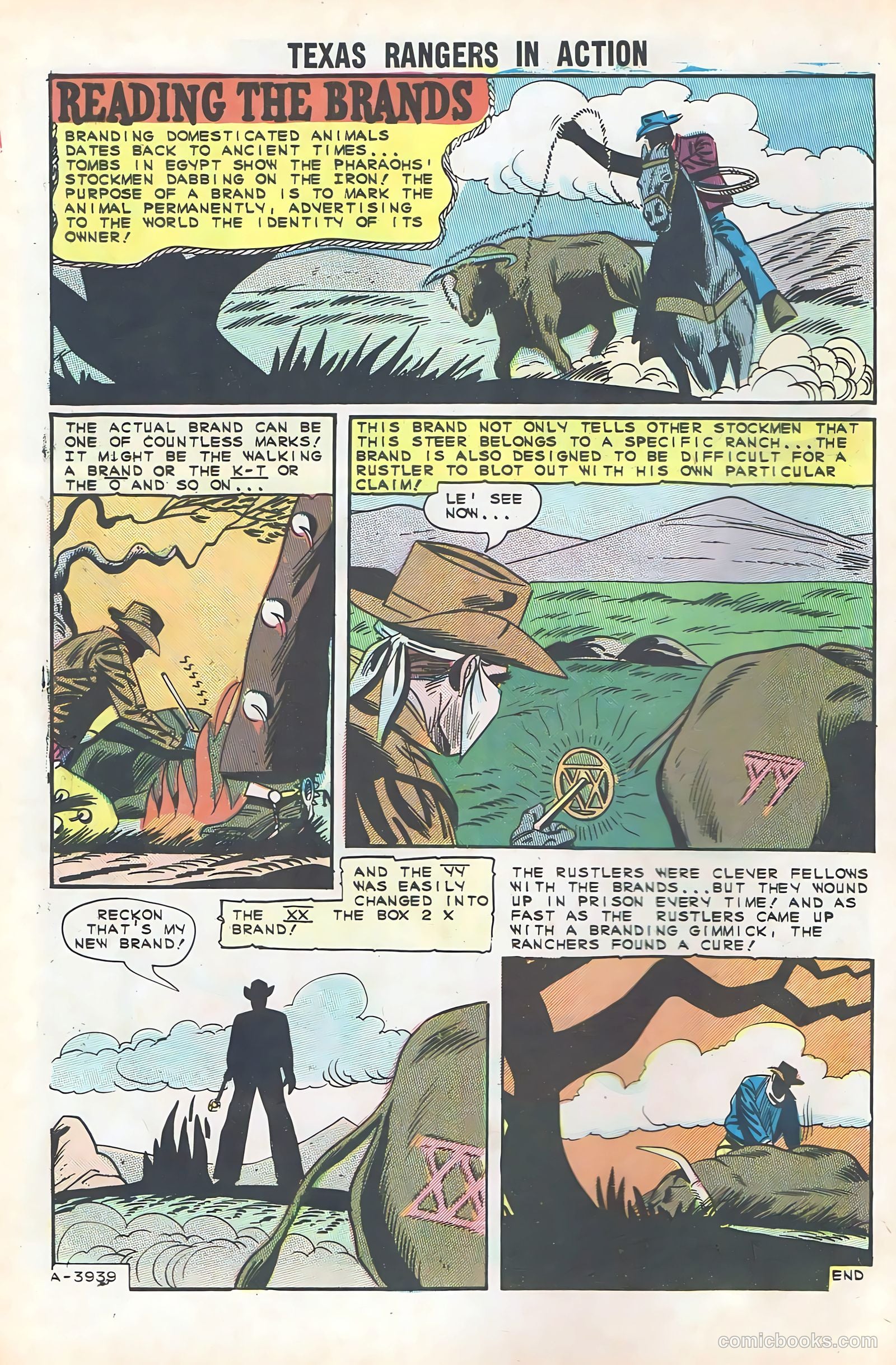 Texas Rangers in Action #47 — page 10 of 36