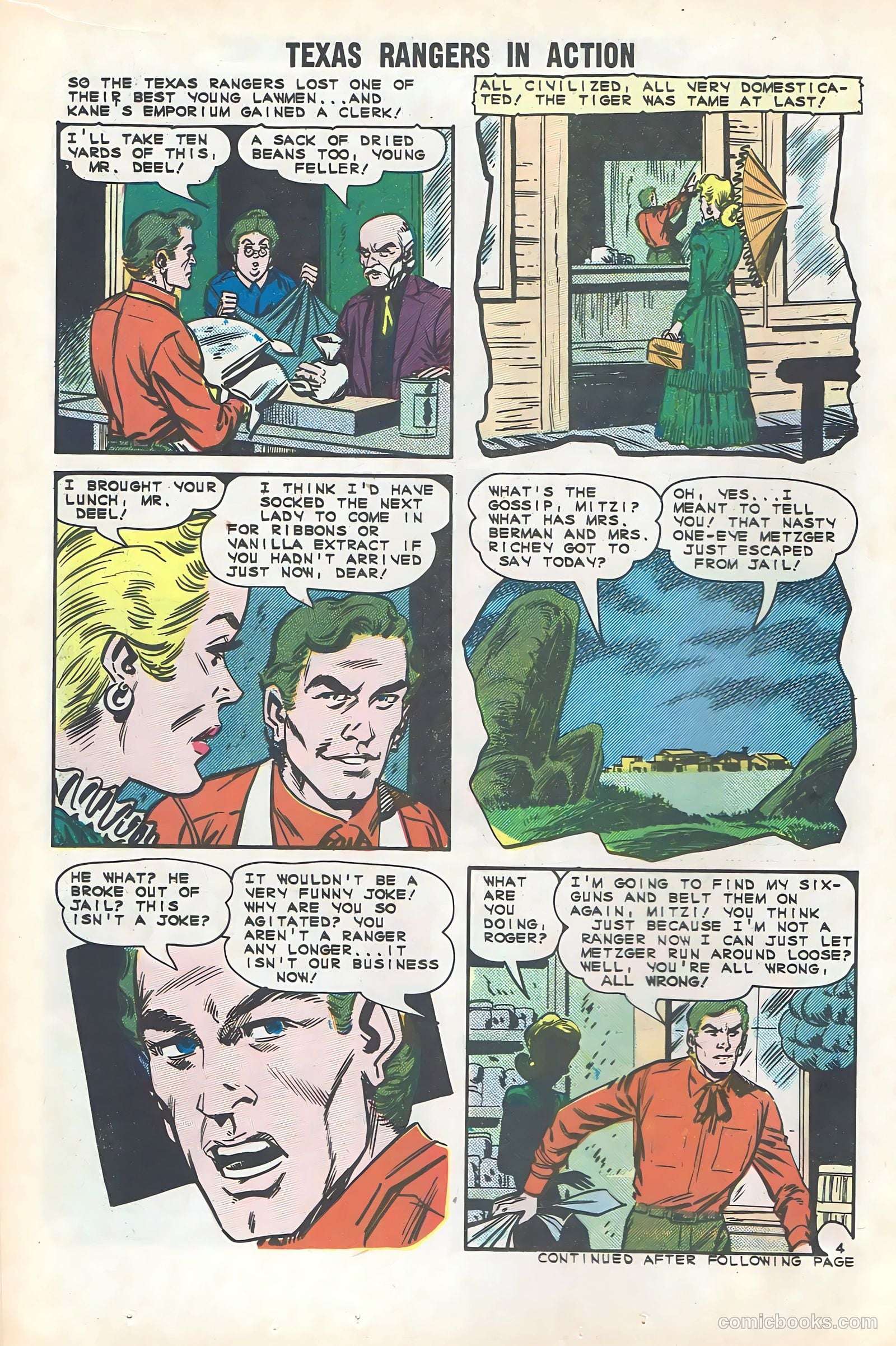 Texas Rangers in Action #47 — page 14 of 36