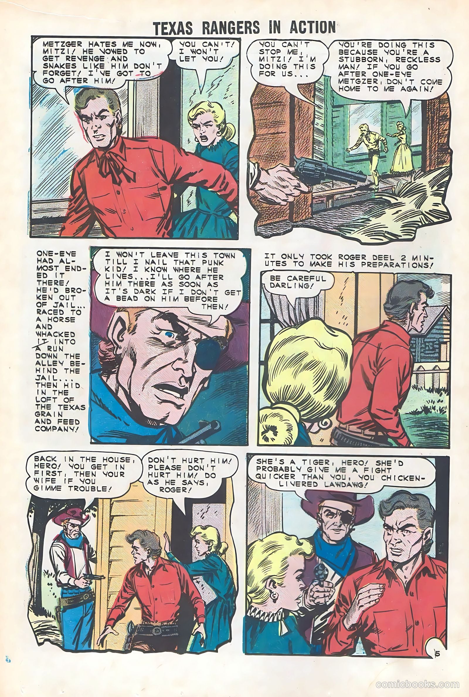 Texas Rangers in Action #47 — page 16 of 36