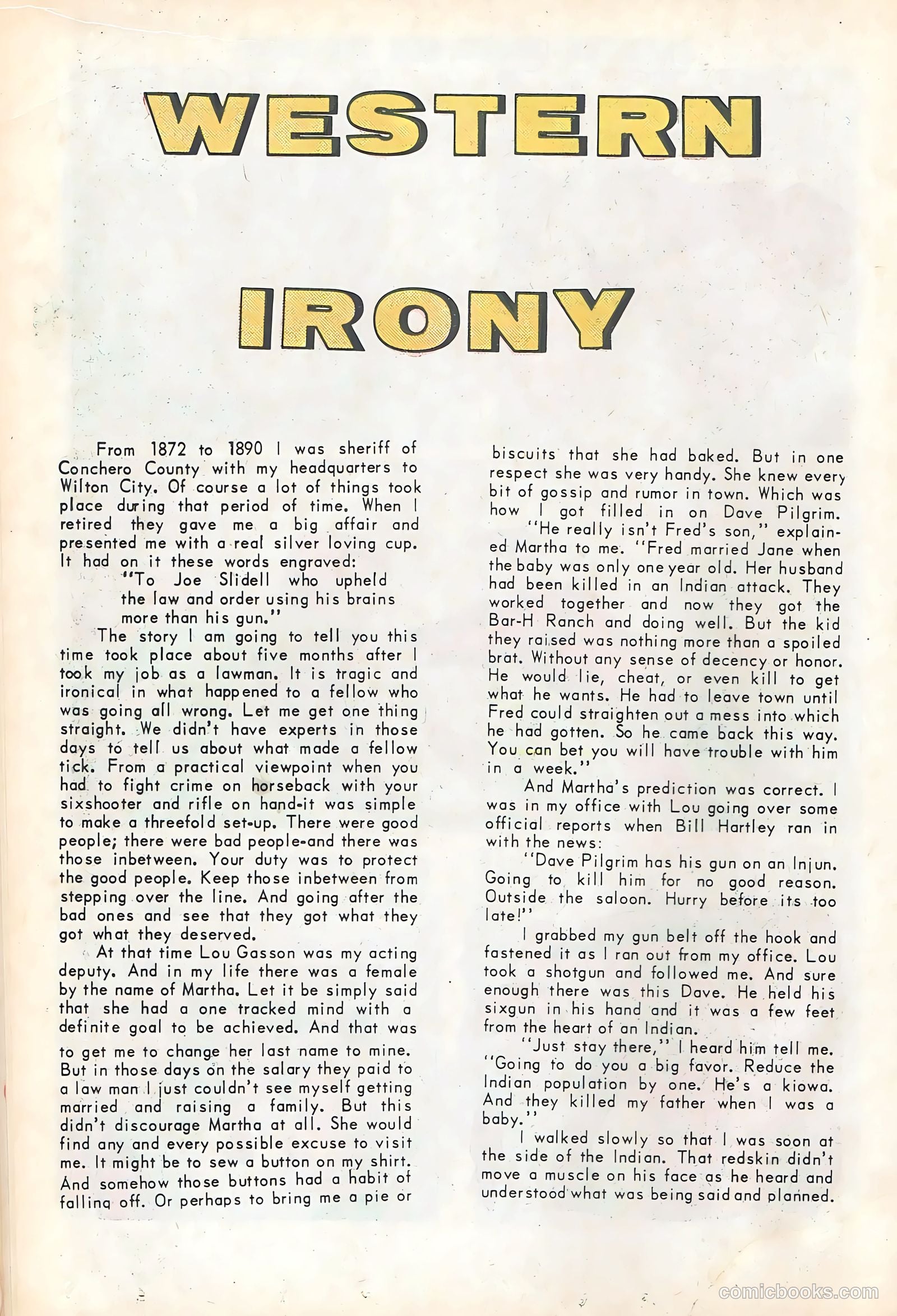 Texas Rangers in Action #47 — page 18 of 36