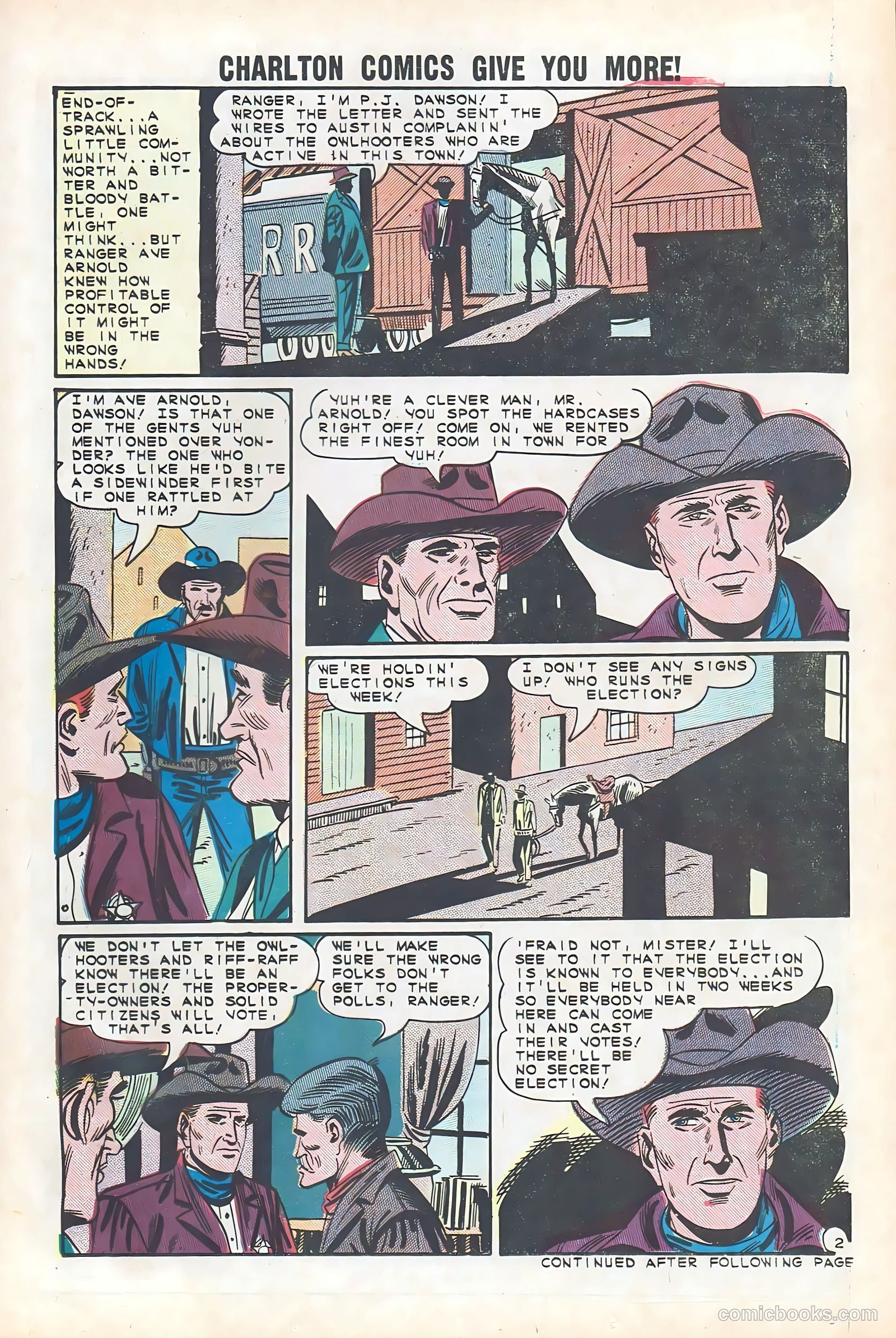 Texas Rangers in Action #47 — page 21 of 36