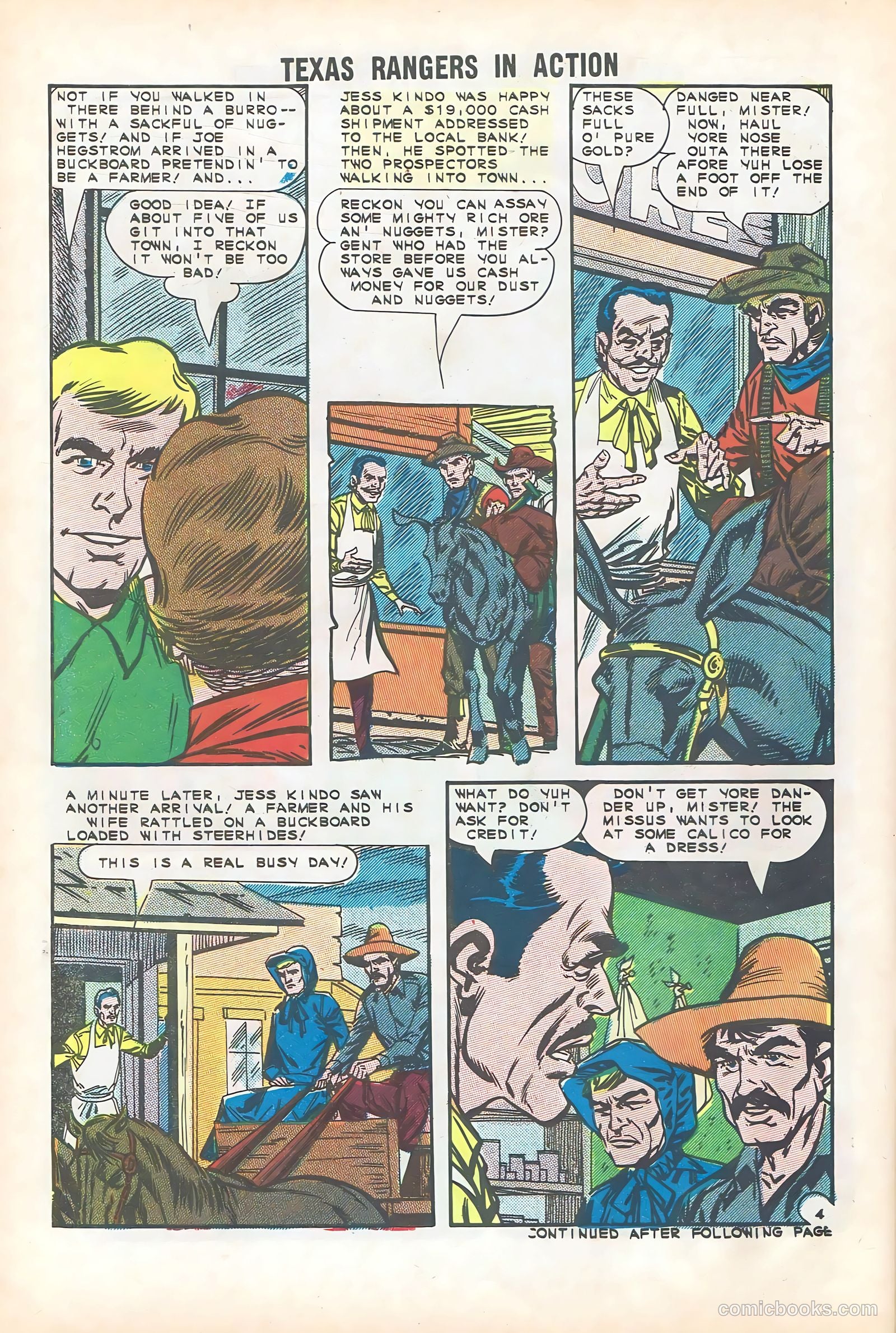 Texas Rangers in Action #47 — page 30 of 36